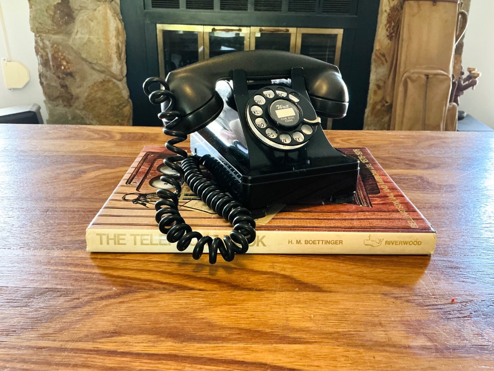 Vintage Western Electric 302 1952 Rotary Telephone WORKS Beautiful Condition