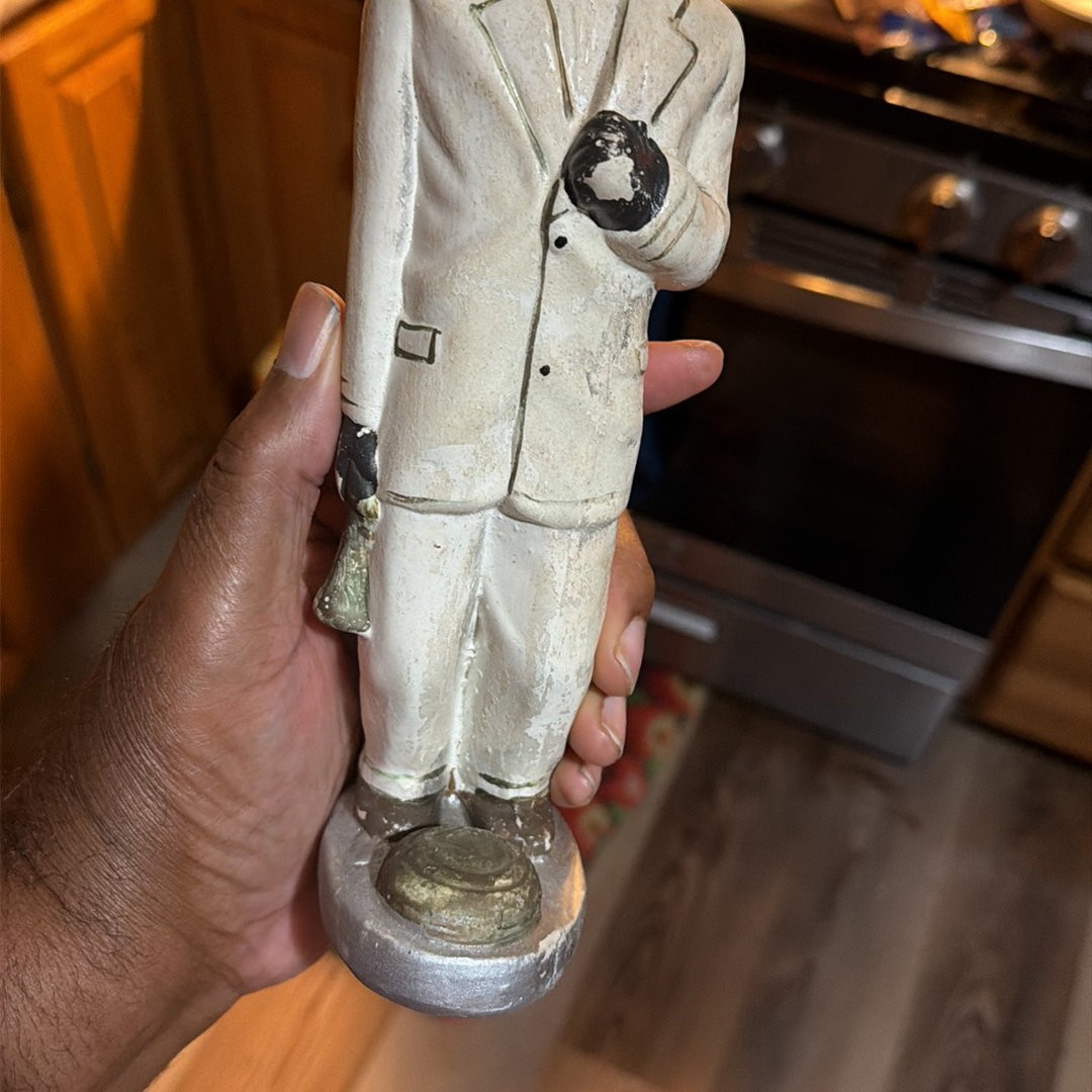 Vintage West African Baule Colon Statue