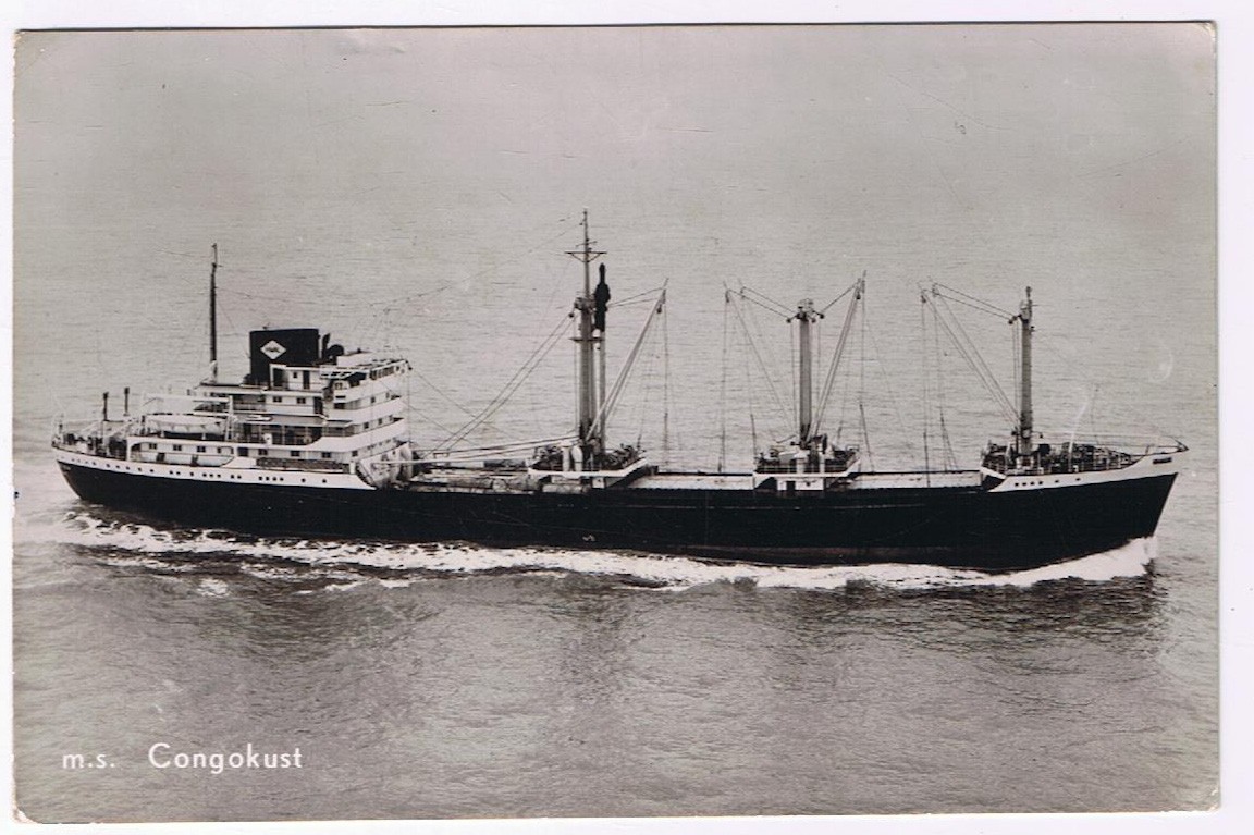 Postcard RPPC MS Congokust