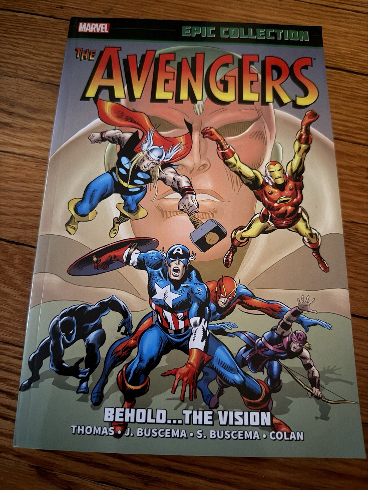 Avengers Epic Collection #4: Behold the Vision (1st print, 2015) Excellent Avengers Epic Collection #4: Behold the Vision (1st print, 2015) Excellent