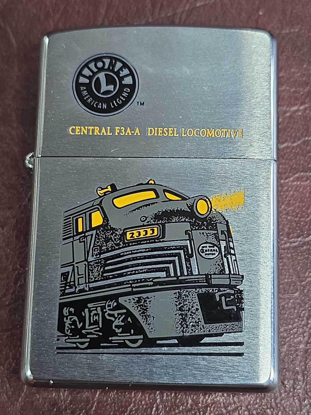 Zippo Lionel Train American Legend Lighter Central F3A-A Diesel Locomotive Zippo Lionel Train American Legend Lighter Central F3A-A Diesel Locomotive