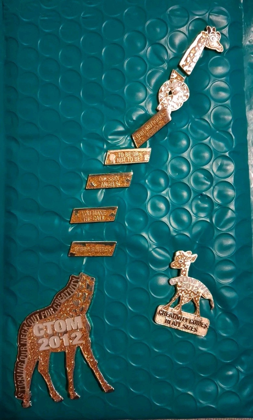 OOTM Giraffe Pins Odyssey Of The Mind