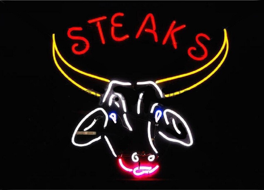 Steaks Cow Ox Bull Texas BBQ 24\
