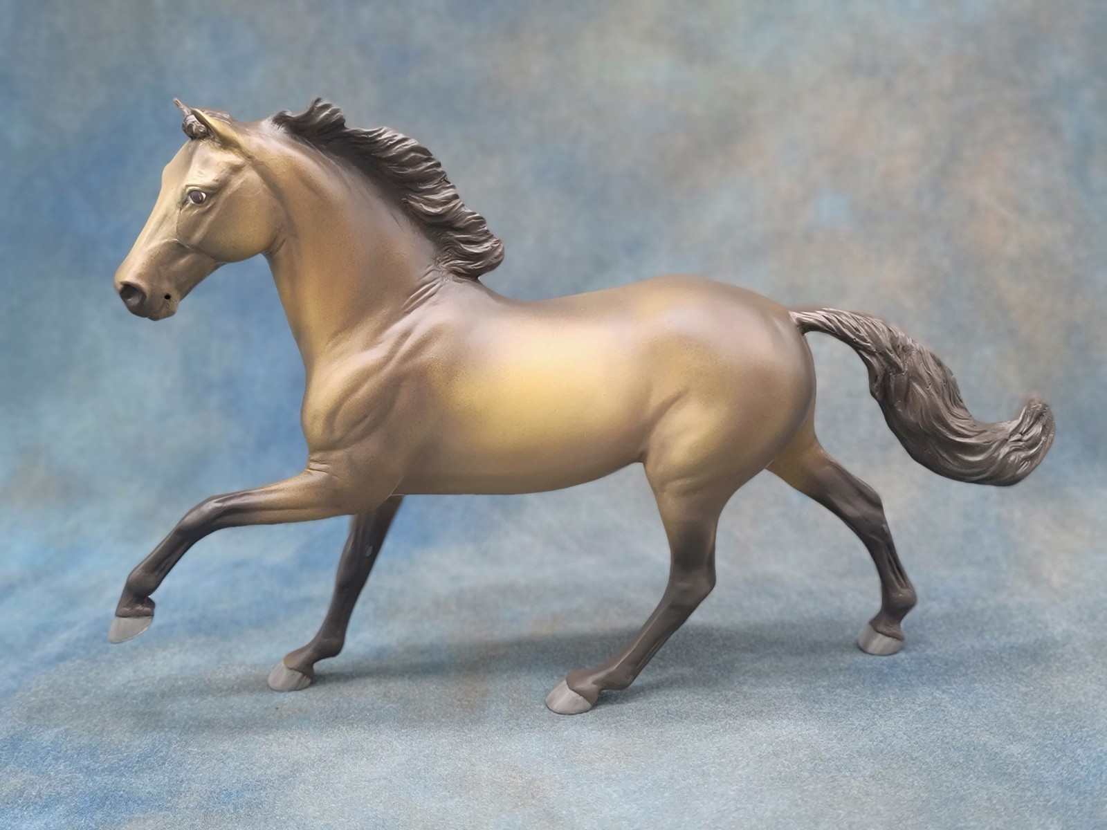 Breyer  Flash Custom Sooty Buckskin Model Horse Flutter mawaldees