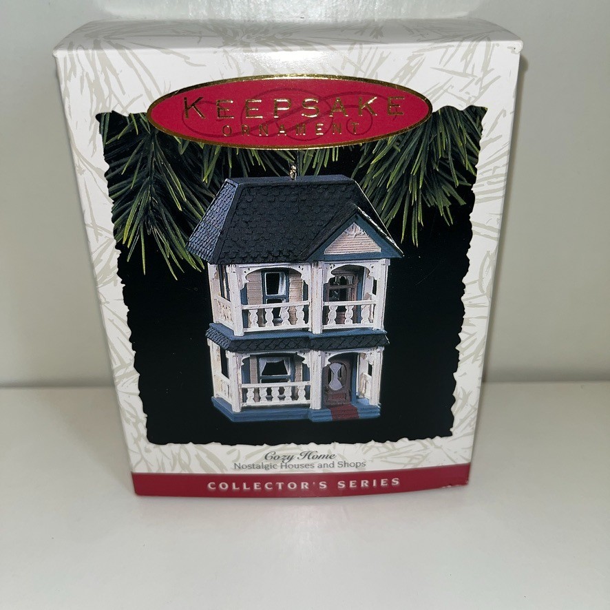 Hallmark Keepsake Cozy Home Nostalgic Houses and Shops Ornament (1993)