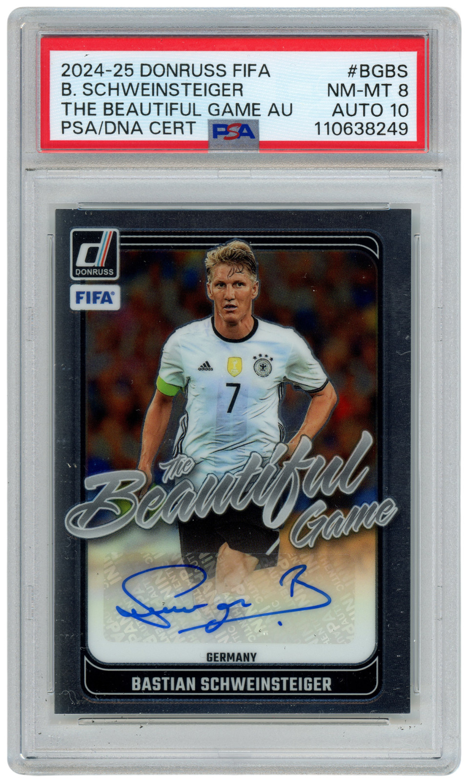 2024-25 Panini Donruss Fifa the Beautiful Game Autographs Bastian Schweinsteiger