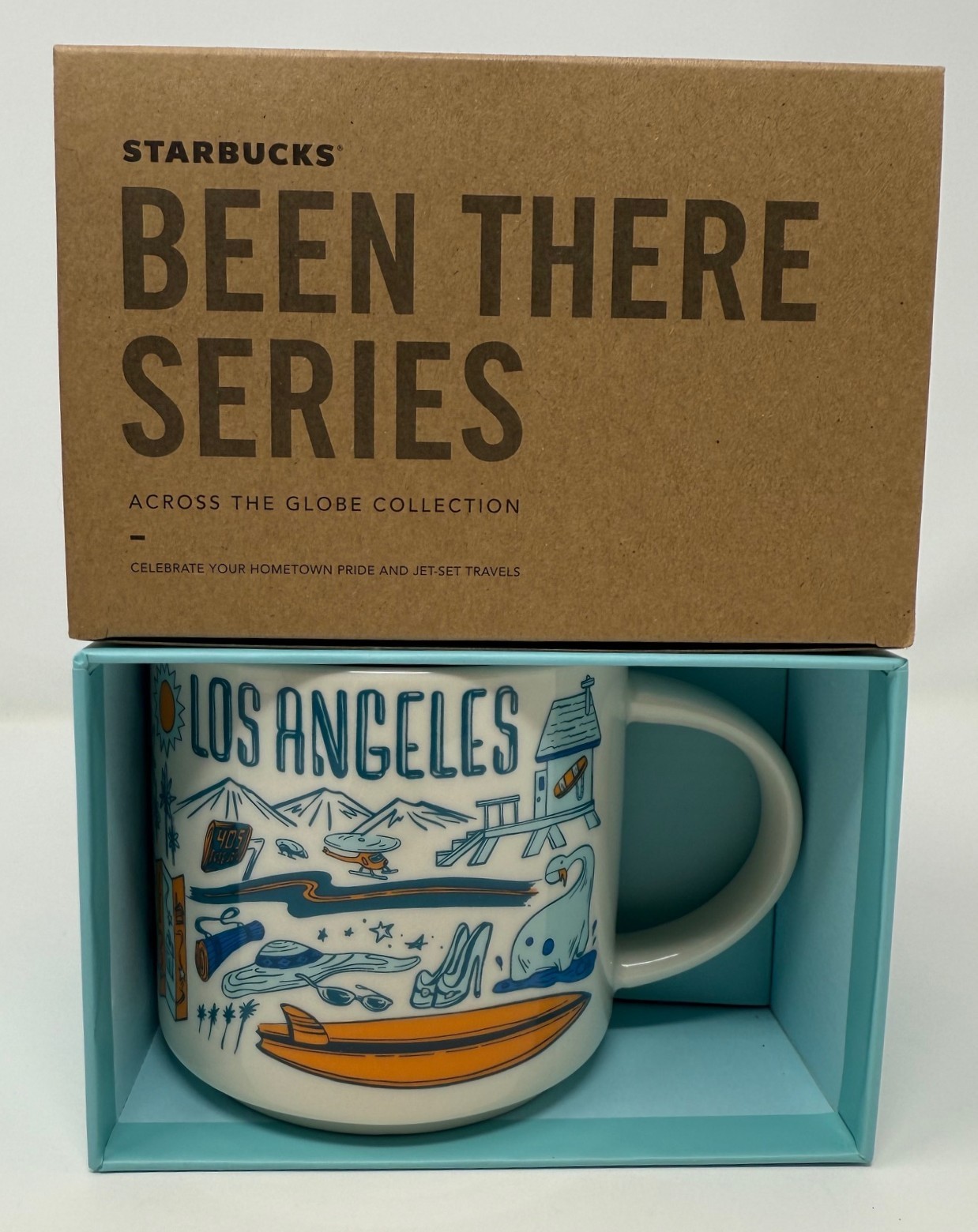 Starbucks Been There Series Los Angeles Ceramic Coffee Mug 14oz New in Box