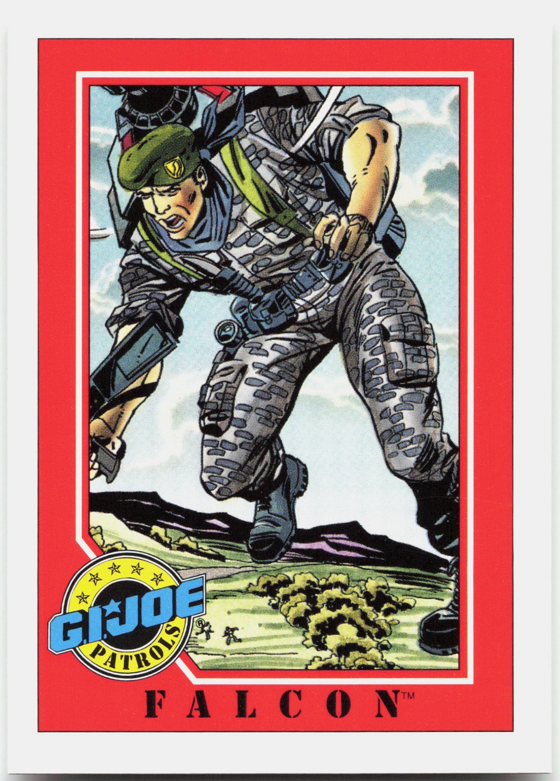 1991 GI Joe Impel Trading Card # 146 FALCON