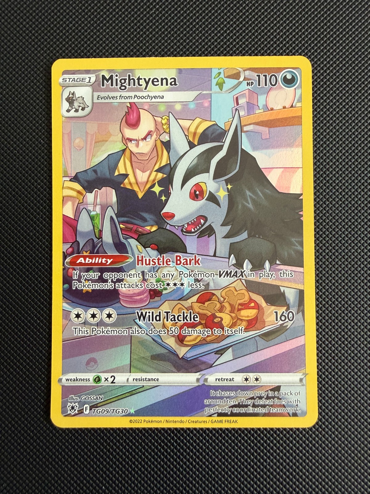 Mightyena TG09/TG30 Holo Astral Radiance Trainer Gallery Pokemon NM TG09/TG30