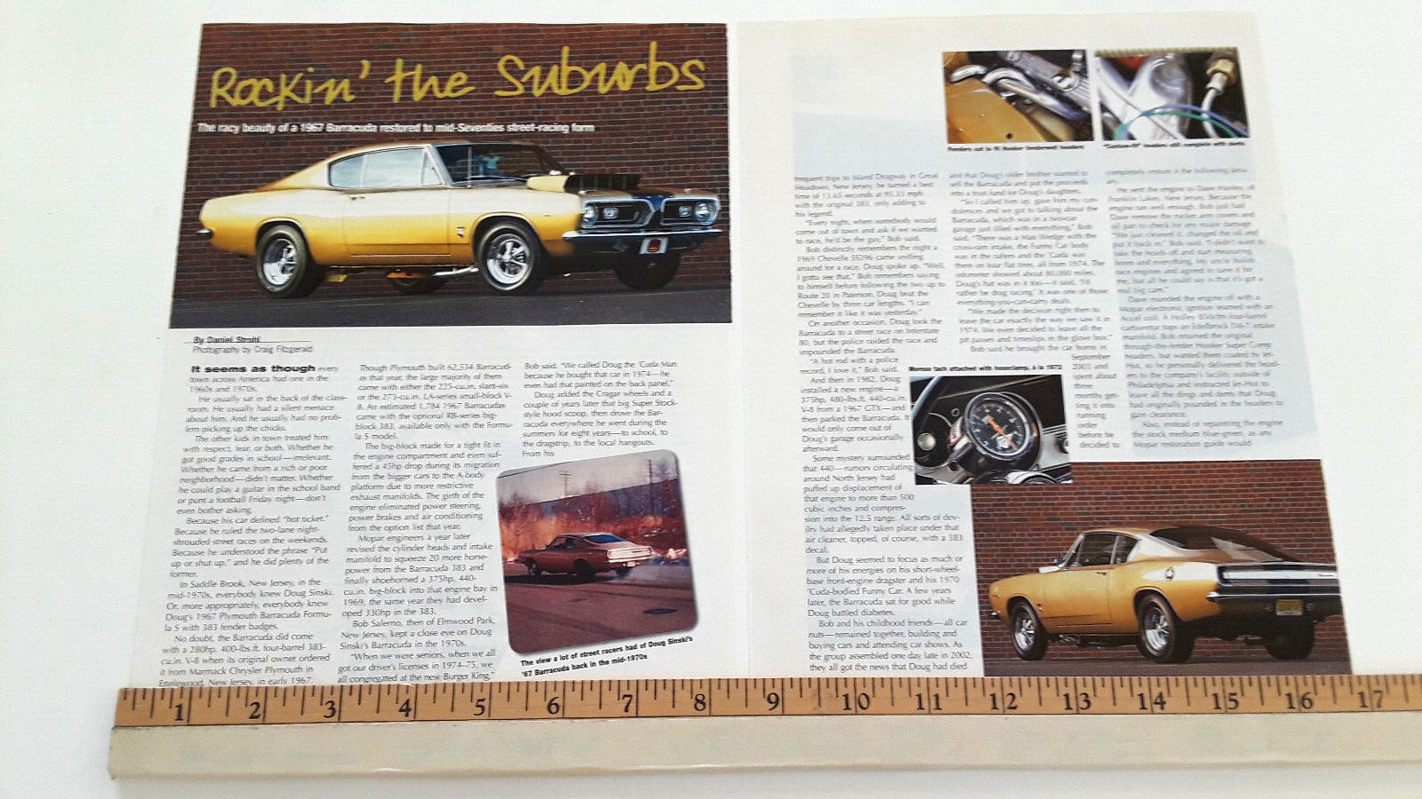 1967 PLYMOUTH BARRACUDA  ORIGINAL 2005 ARTICLE