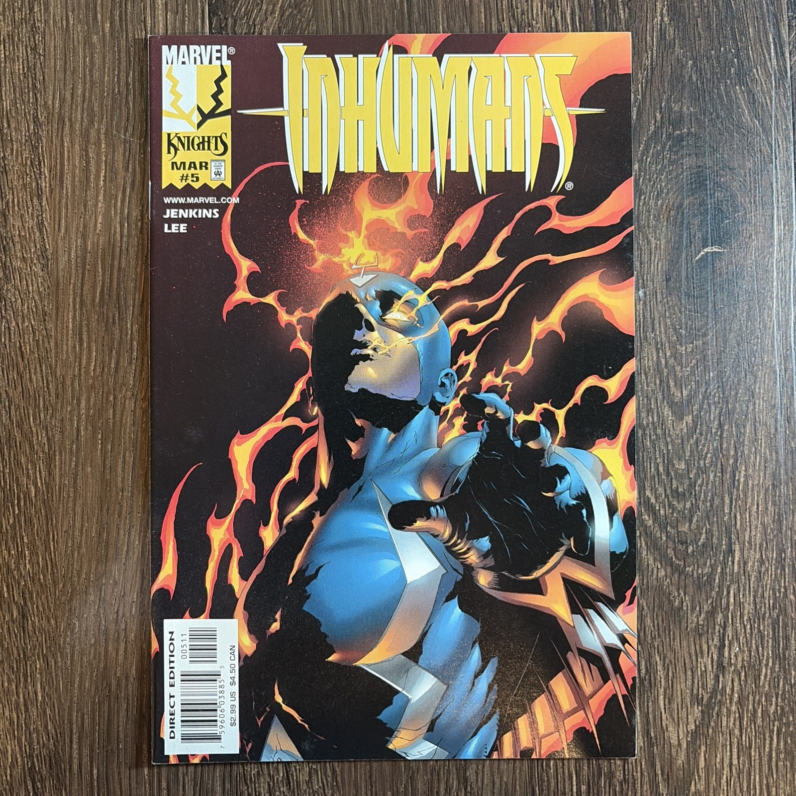 THE INHUMANS #5 1st Appearance of Yelena Belova Marvel Comics 1999