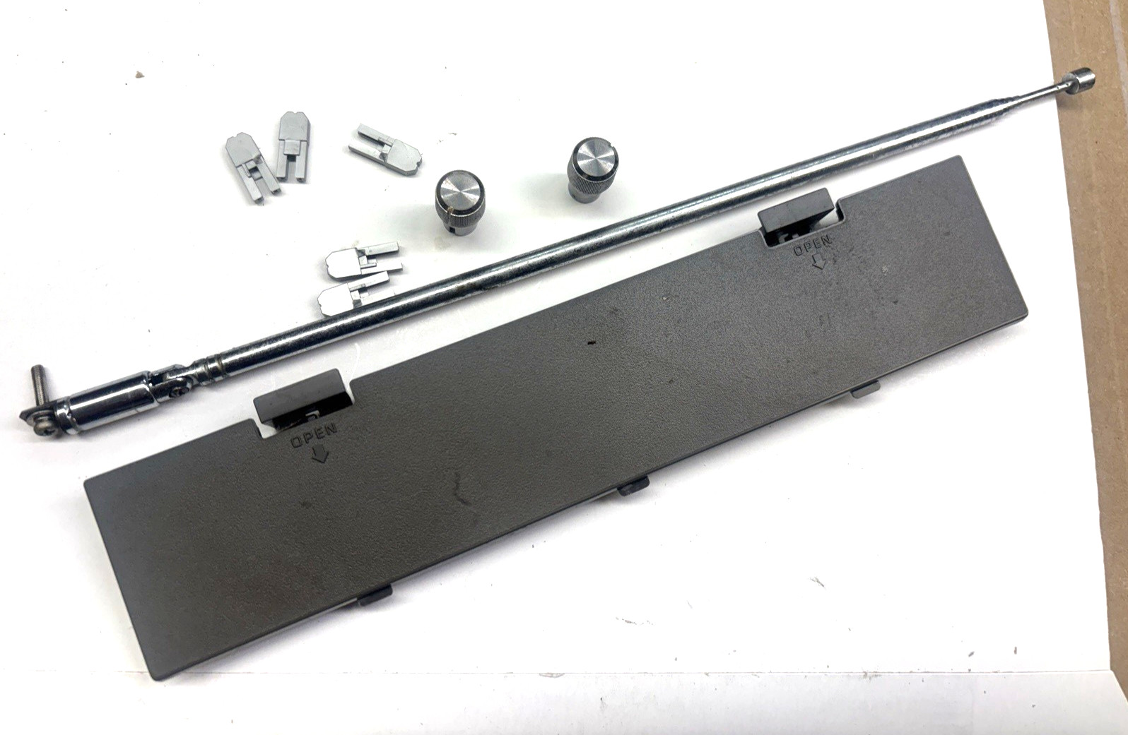 Panasonic RX-CW50 Boombox Replacement Part -Battery Cover ,Antenna and Knobs