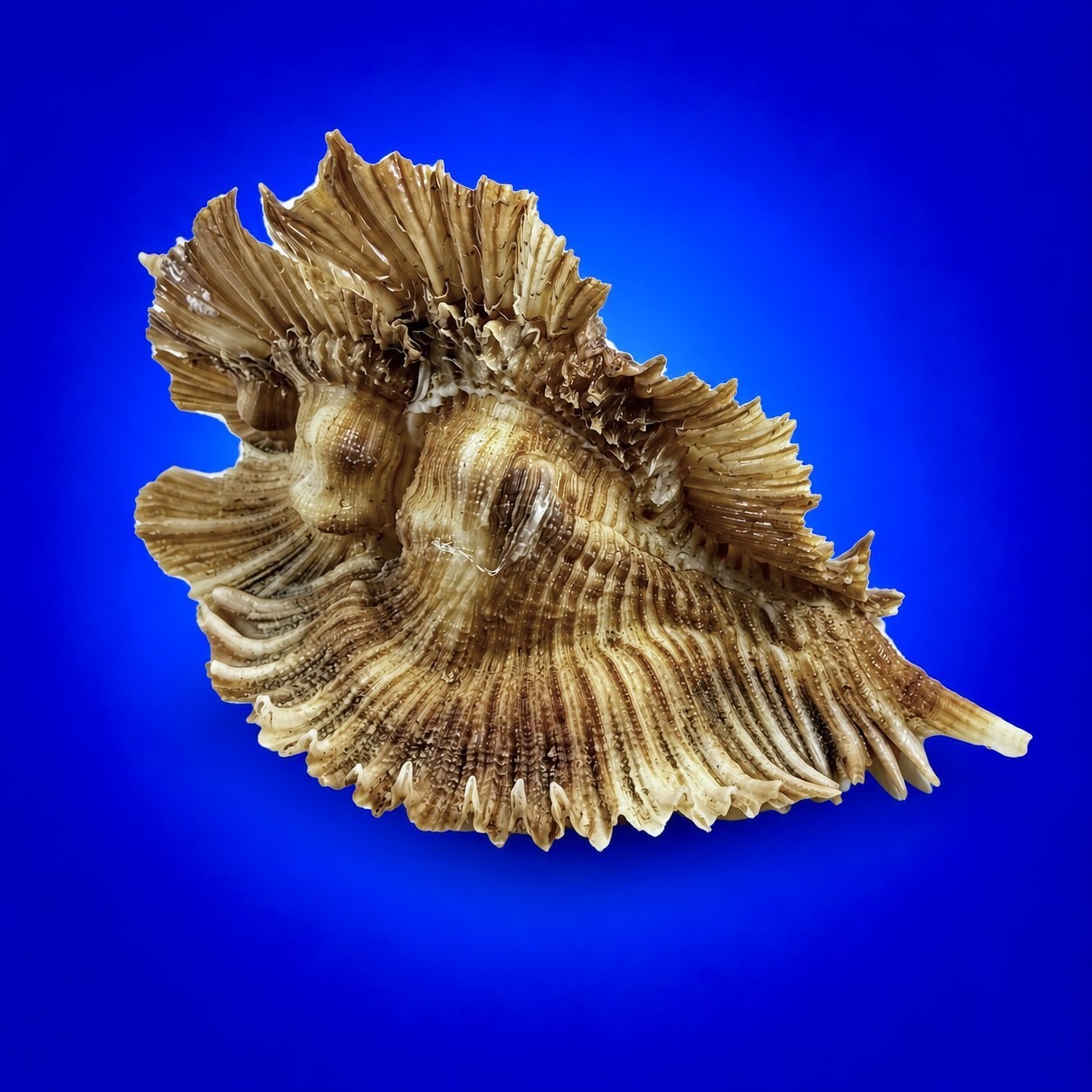 Chicoreus miyokoae 73.7mm Large Miyoko Murex Shell Rare Specimen w/operculum