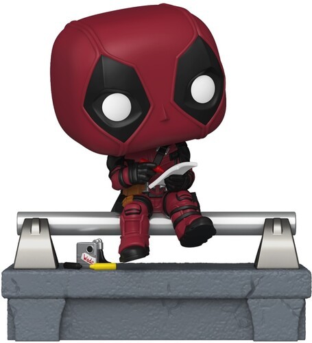 Funko POP Deluxe: Deadpool - Deadpool on Bridge (Marvel) [New Toy] Deluxe Ed,