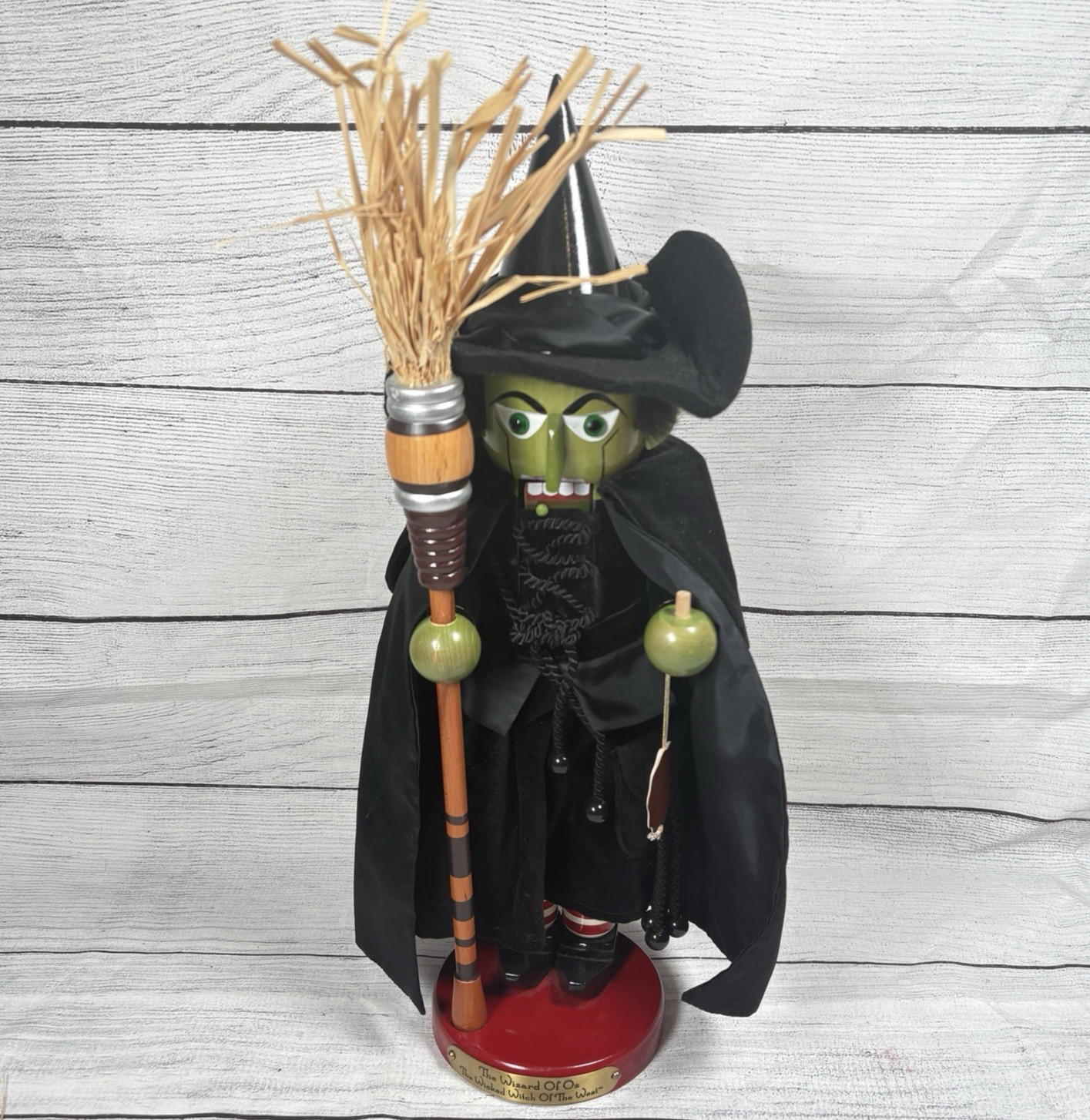 Steinbach Nutcracker The Wizard of Oz Wicked Witch S1807 Signed w Tag & Box 2003