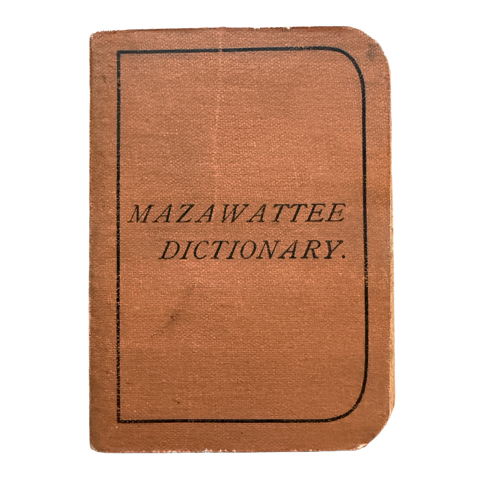1907 Mazawattee Dictionary Pocket Miniature Antique Tea Advertising Promo Book
