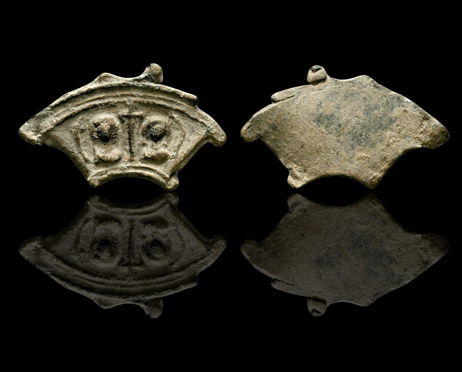 Crusader Holy Land Pilgrim Badge Crown of the Three Kings Jerusalem 1200–1300 AD