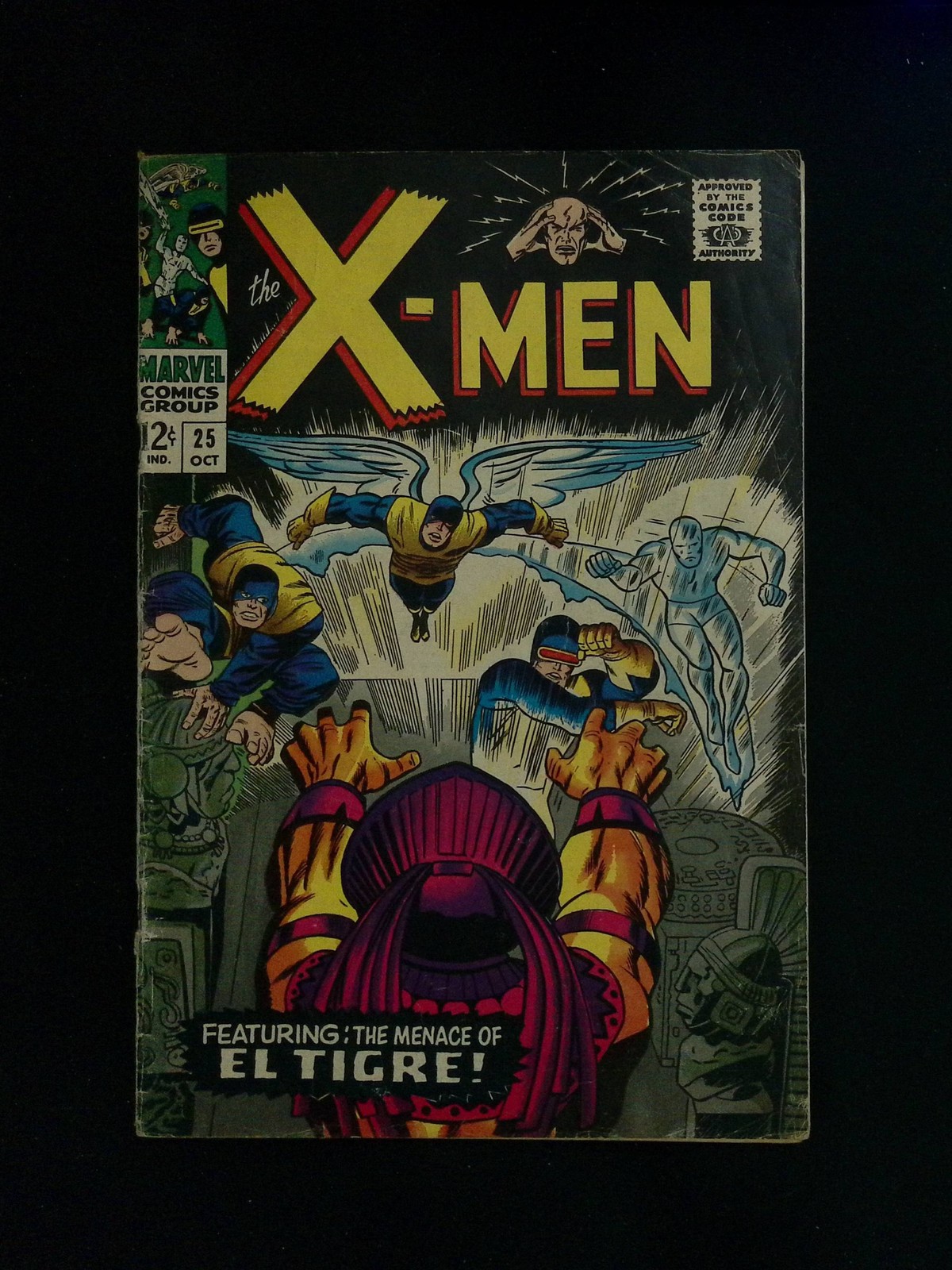 1966 X-Men 25 Menace of El Tigre Marvel