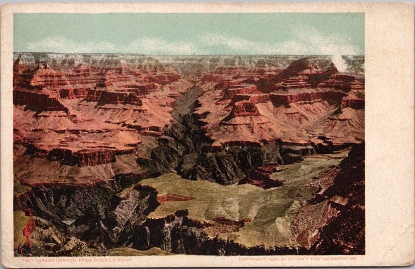 c1900s GRAND CANYON Arizona Postcard \