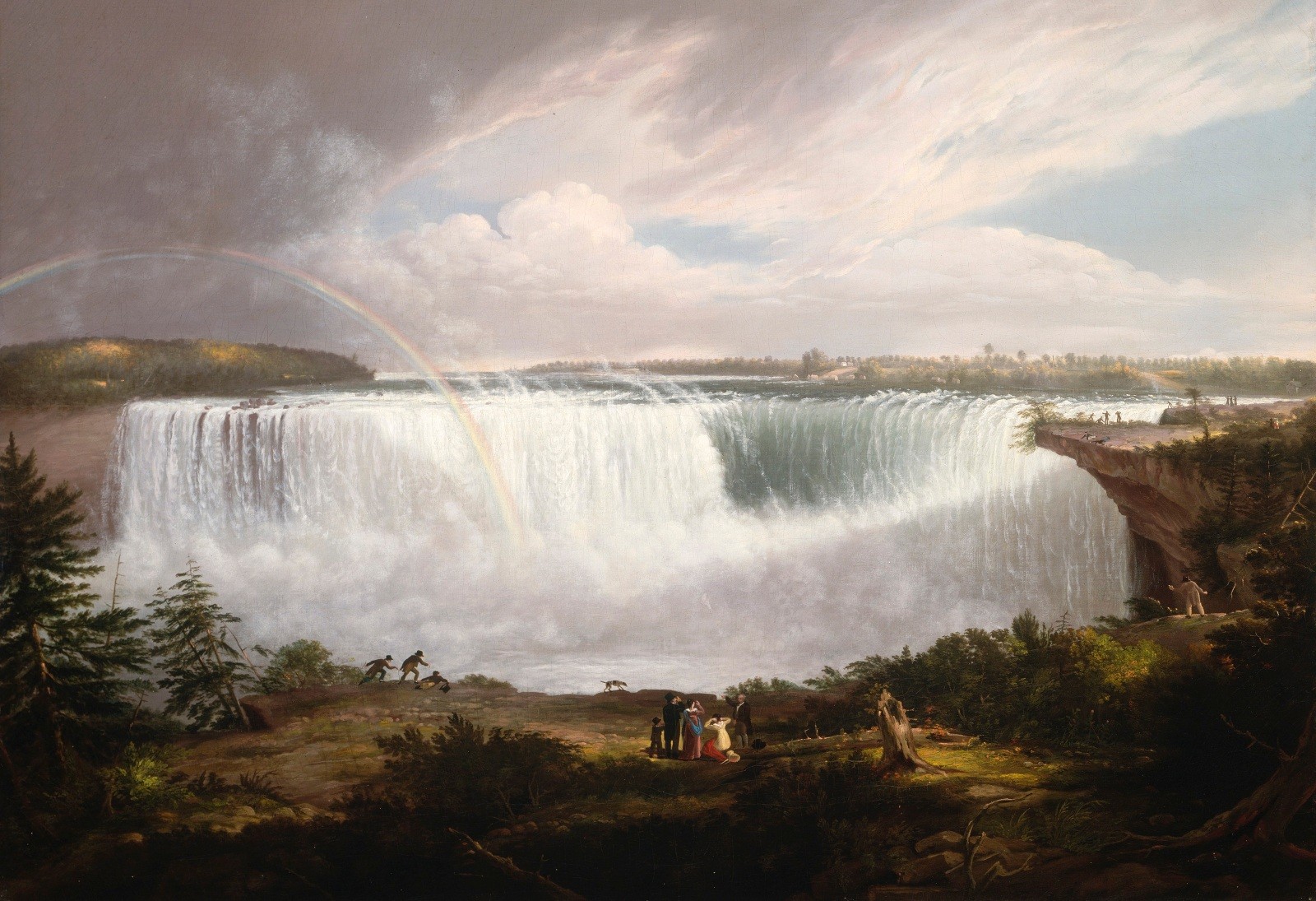 The Great Horseshoe Fall, Niagara — Alvan Fisher 13\