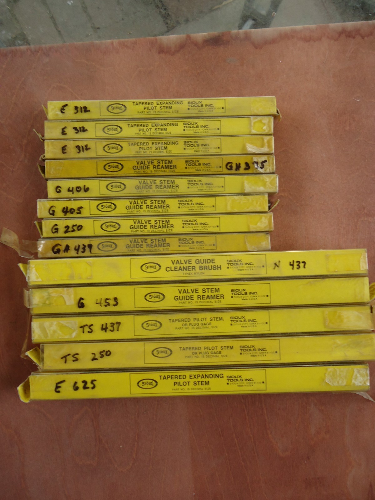 Vintage Sioux Valve Seat Reamer Lot     New Old Stock