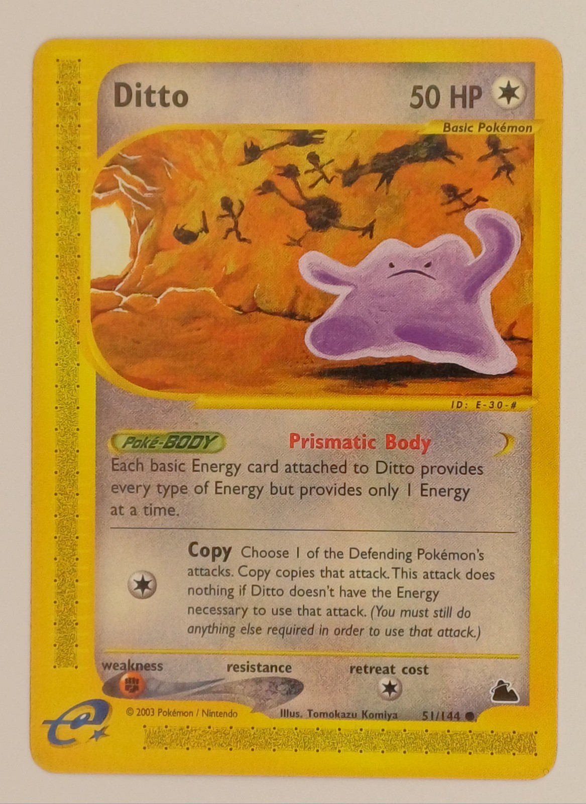 Ditto 51/144 | Skyridge | E-Series | Near Mint NM | Pokemon TCG Ditto 51/144 | Skyridge | E-Series | Near Mint NM | Pokemon TCG