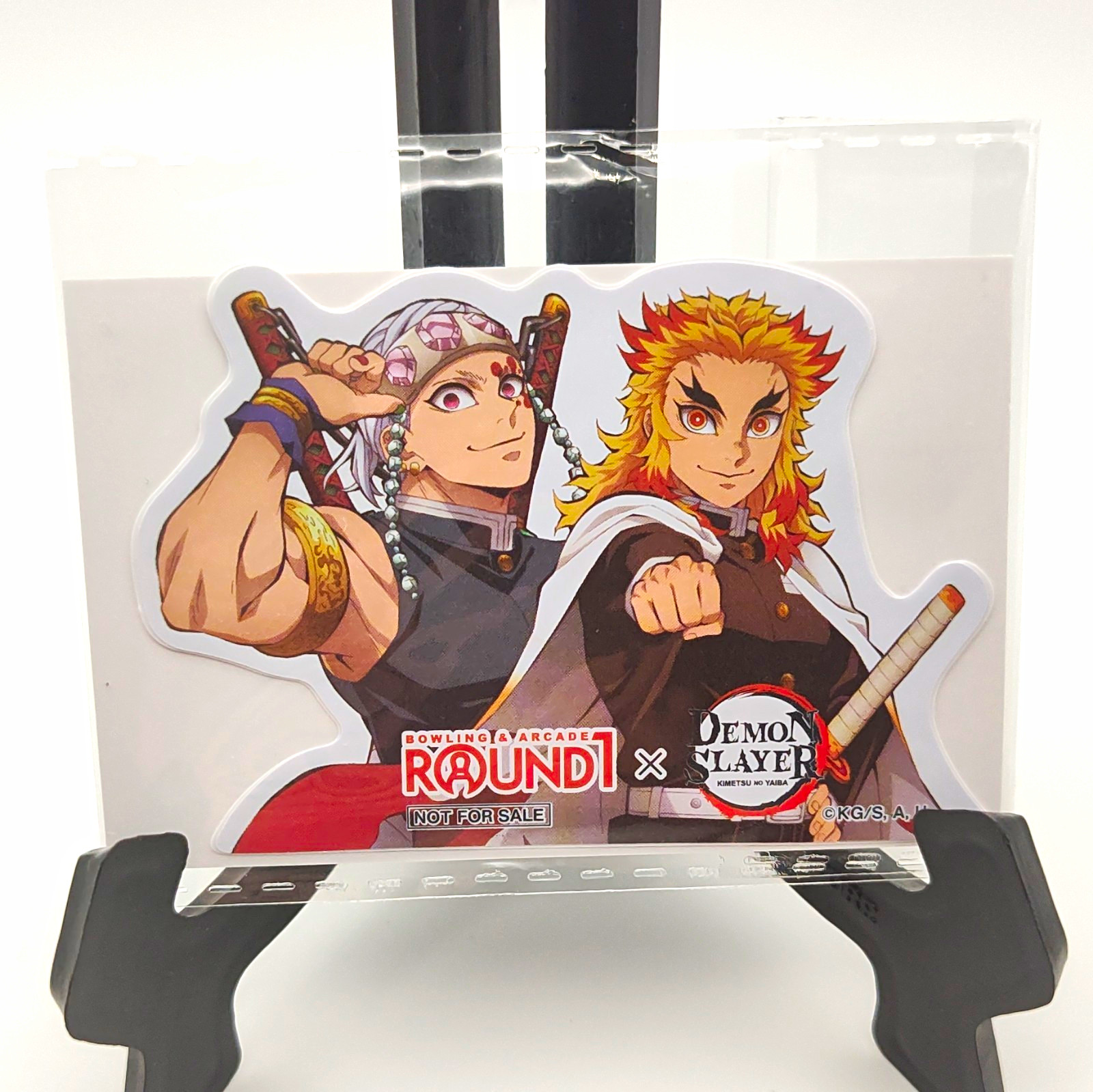 RARE Round1 x Demon Slayer DS7 Uzui & Rengoku Sticker RARE Round1 x Demon Slayer DS7 Uzui & Rengoku Sticker