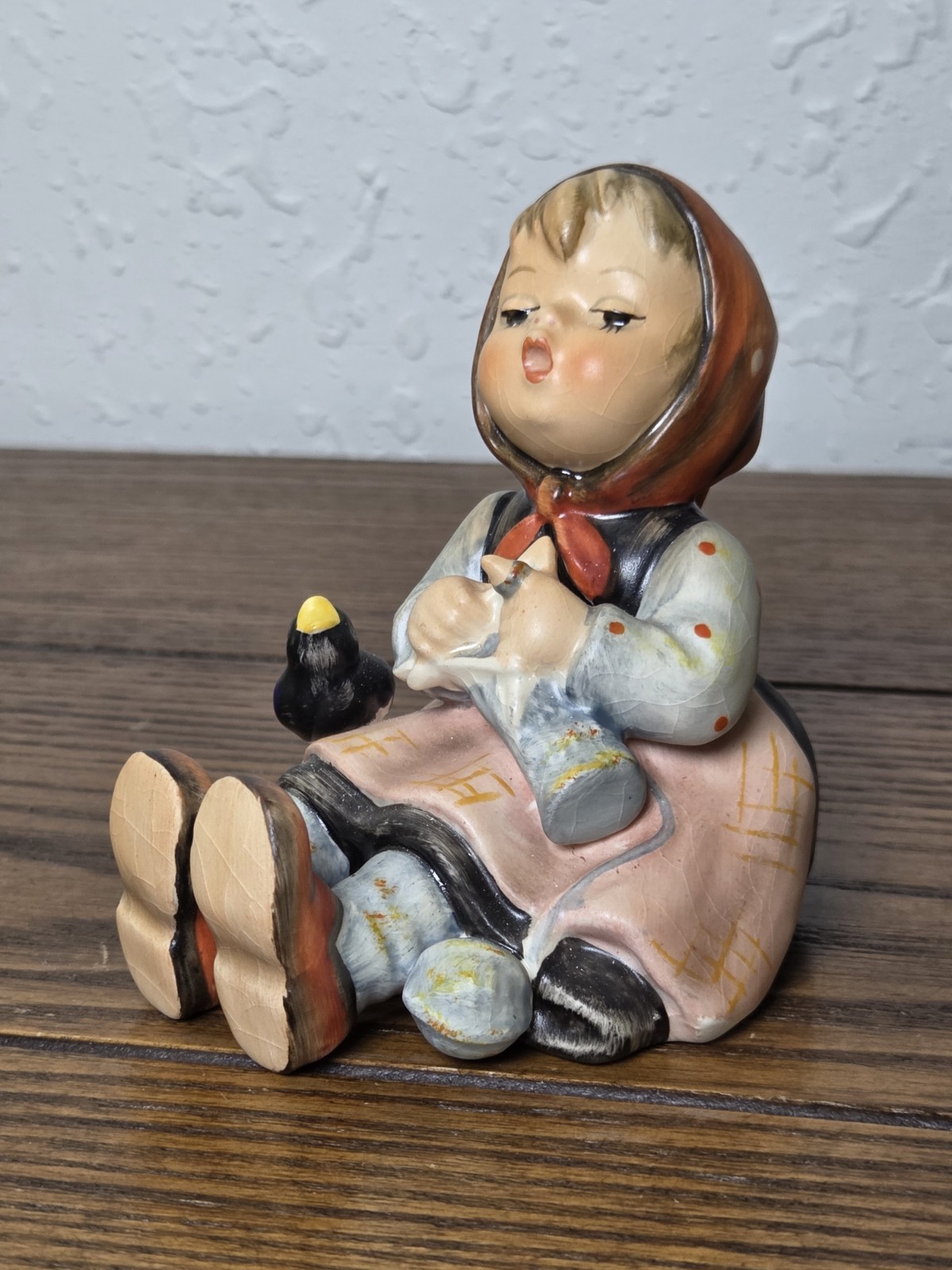 Vintage Hummel 69 Goebel Happy Pastime Figurine TMK-3 1960-1972 Small Stylized 