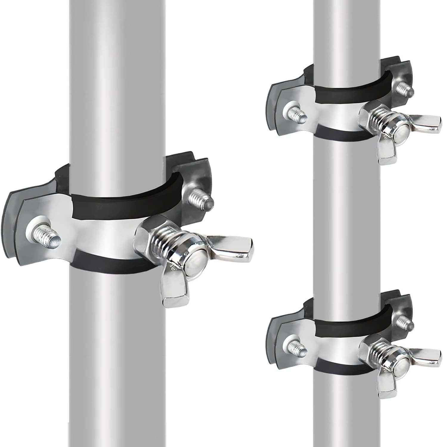 Metal Squirrel Baffle Bracket for Bird Feeder Pole, Heavy Duty Squirrel Baffl...