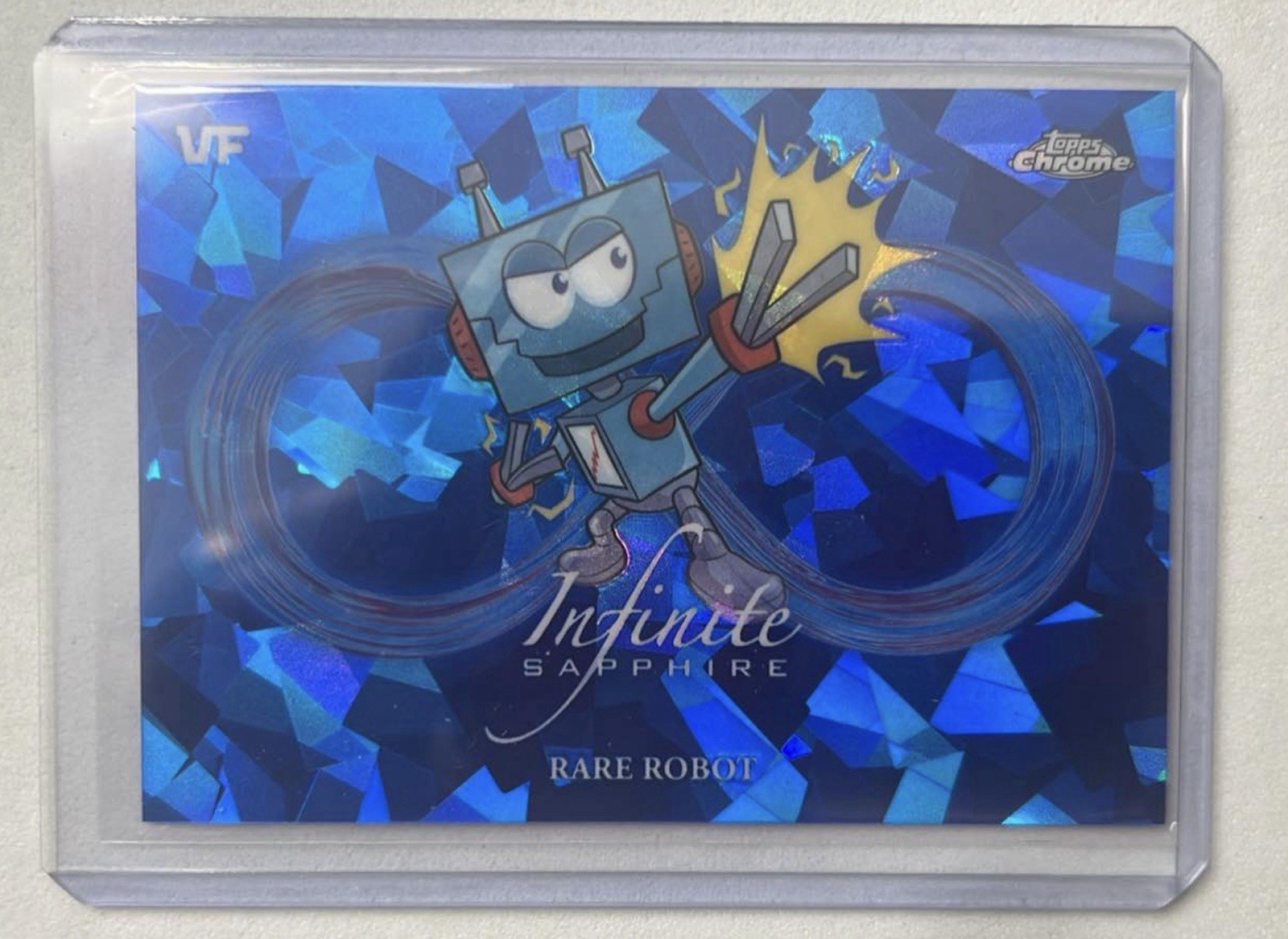 Rare Robot INFINITE SAPPHIRE Topps Chrome Sapphire VeeFriends 2026 CHASE