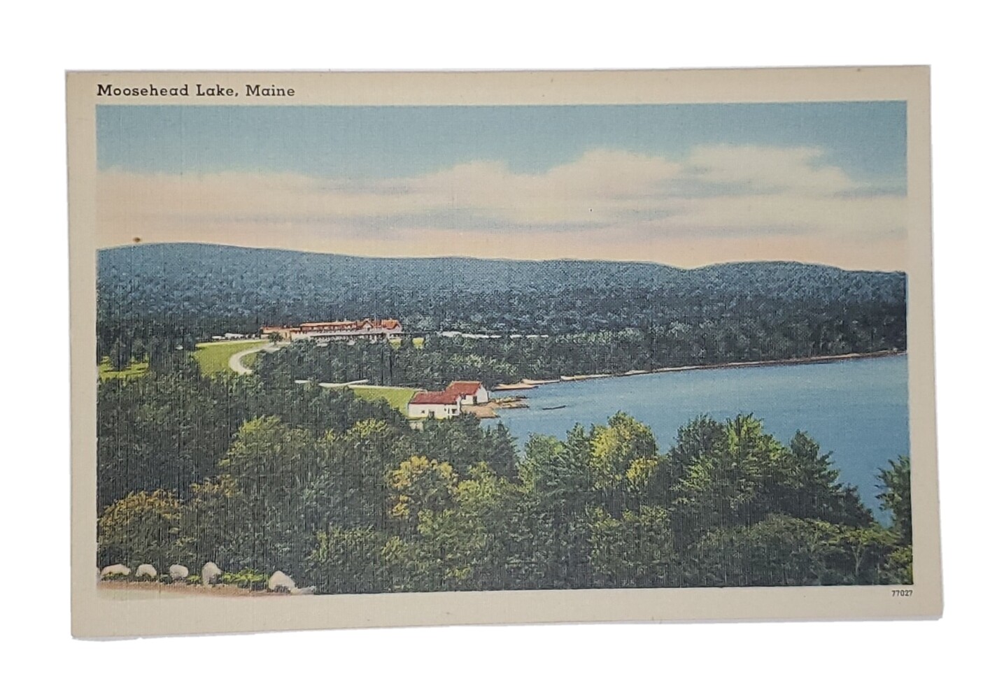 1930-45 Vintage Postcard: Moosehead Lake, Maine 1930-45 Vintage Postcard: Moosehead Lake, Maine