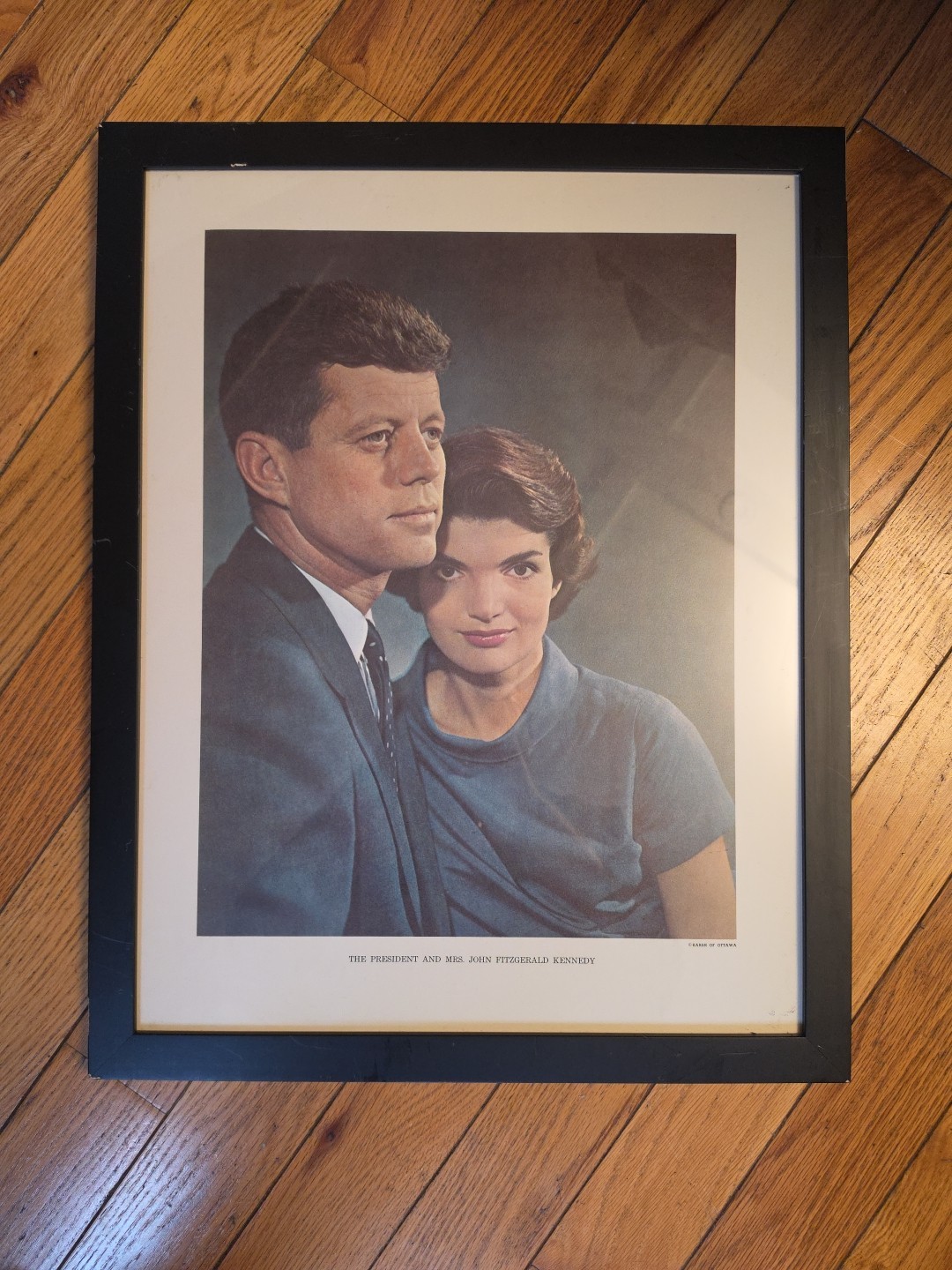 1960s The President & Mrs John Fitzgerald Kennedy Classic Portrait Framed Print 1960s The President & Mrs John Fitzgerald Kennedy Classic Portrait Framed Print