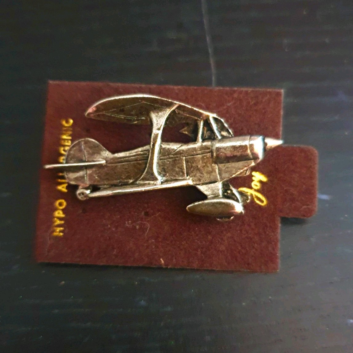NYPO Hypno Aviation Airplane Lapel Pin on Card - Badge & Pin NYPO Hypno Aviation Airplane Lapel Pin on Card - Badge & Pin