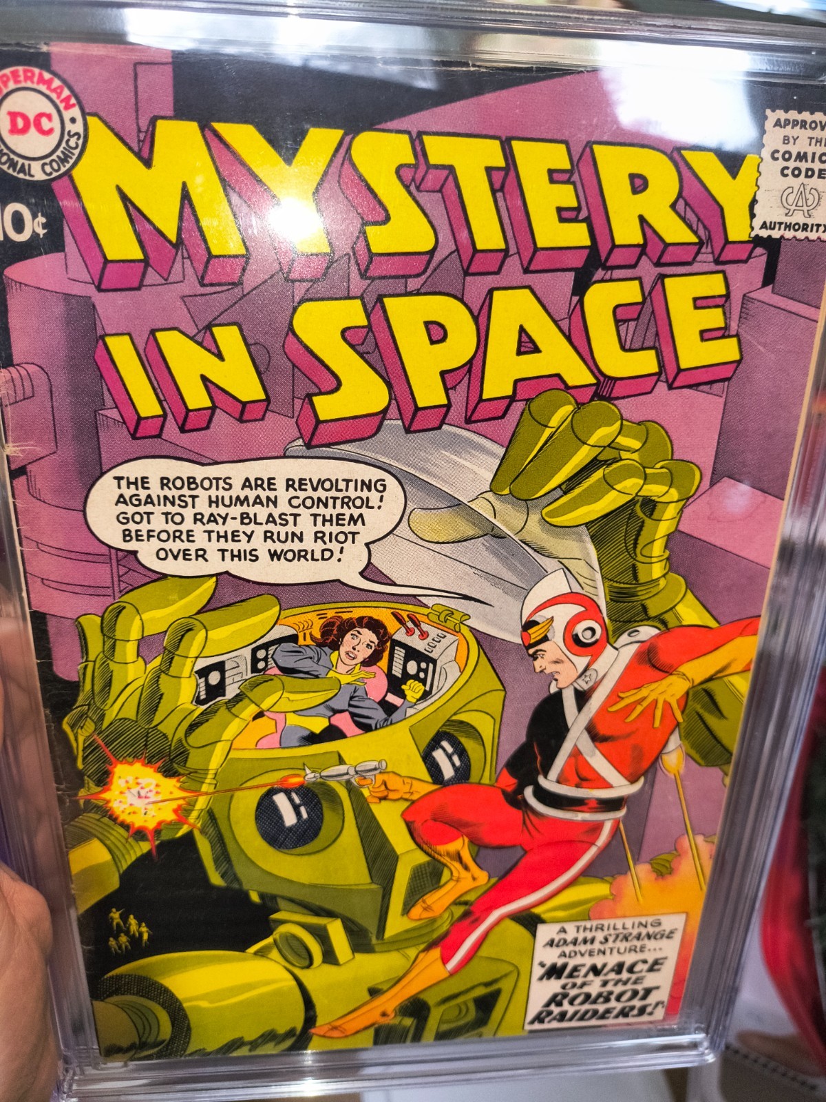 Mystery in Space #53 CGC 5.5 1959 Mystery in Space #53 CGC 5.5 1959