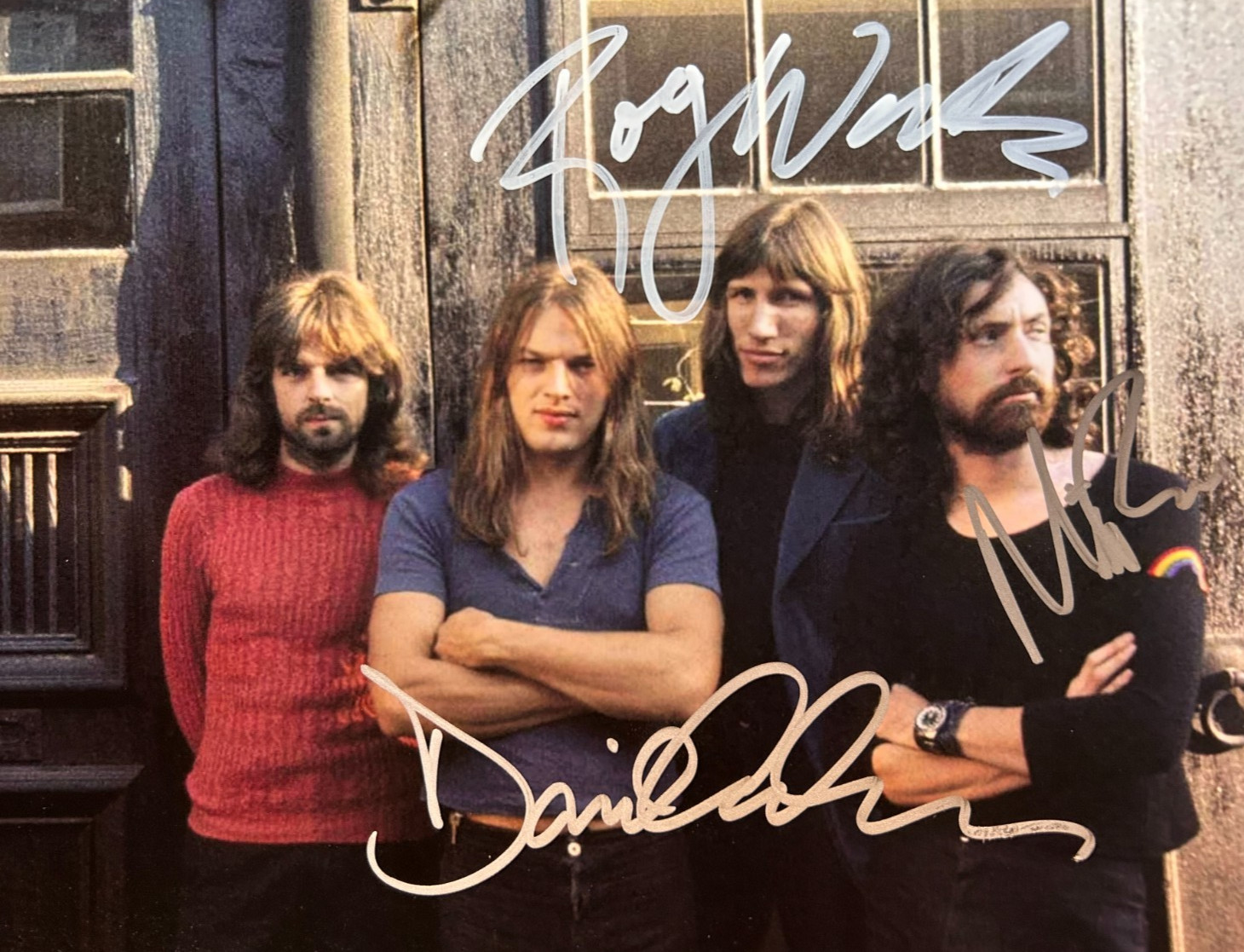 PINK FLOYD Signed (Gilmour, Waters, Mason) Autographs 8x10\