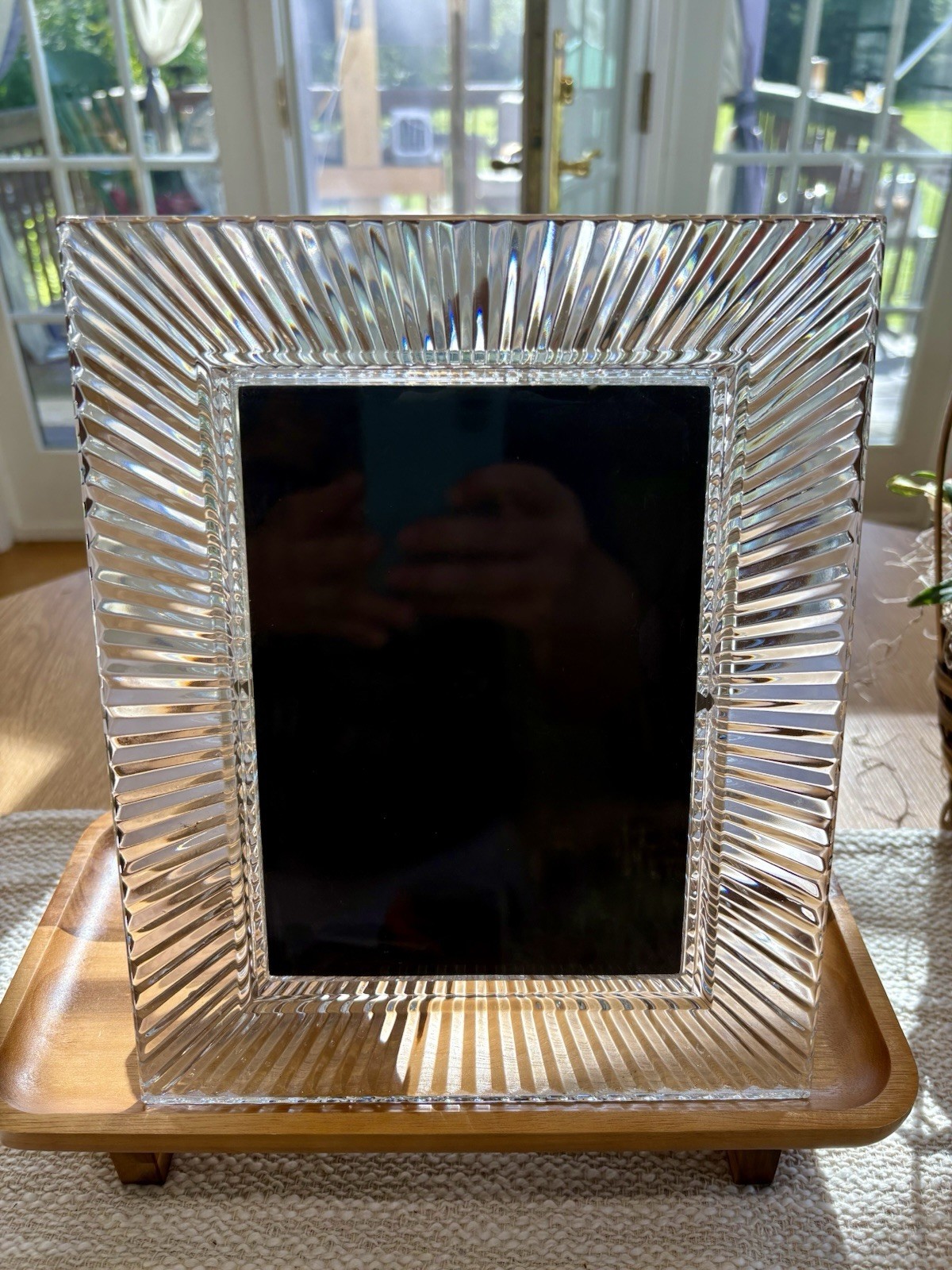 Waterford Crystal Somerset 5x7 Picture Frame Large 8x10 Fine Cut Glass Ireland Waterford Crystal Somerset 5x7 Picture Frame Large 8x10 Fine Cut Glass Ireland