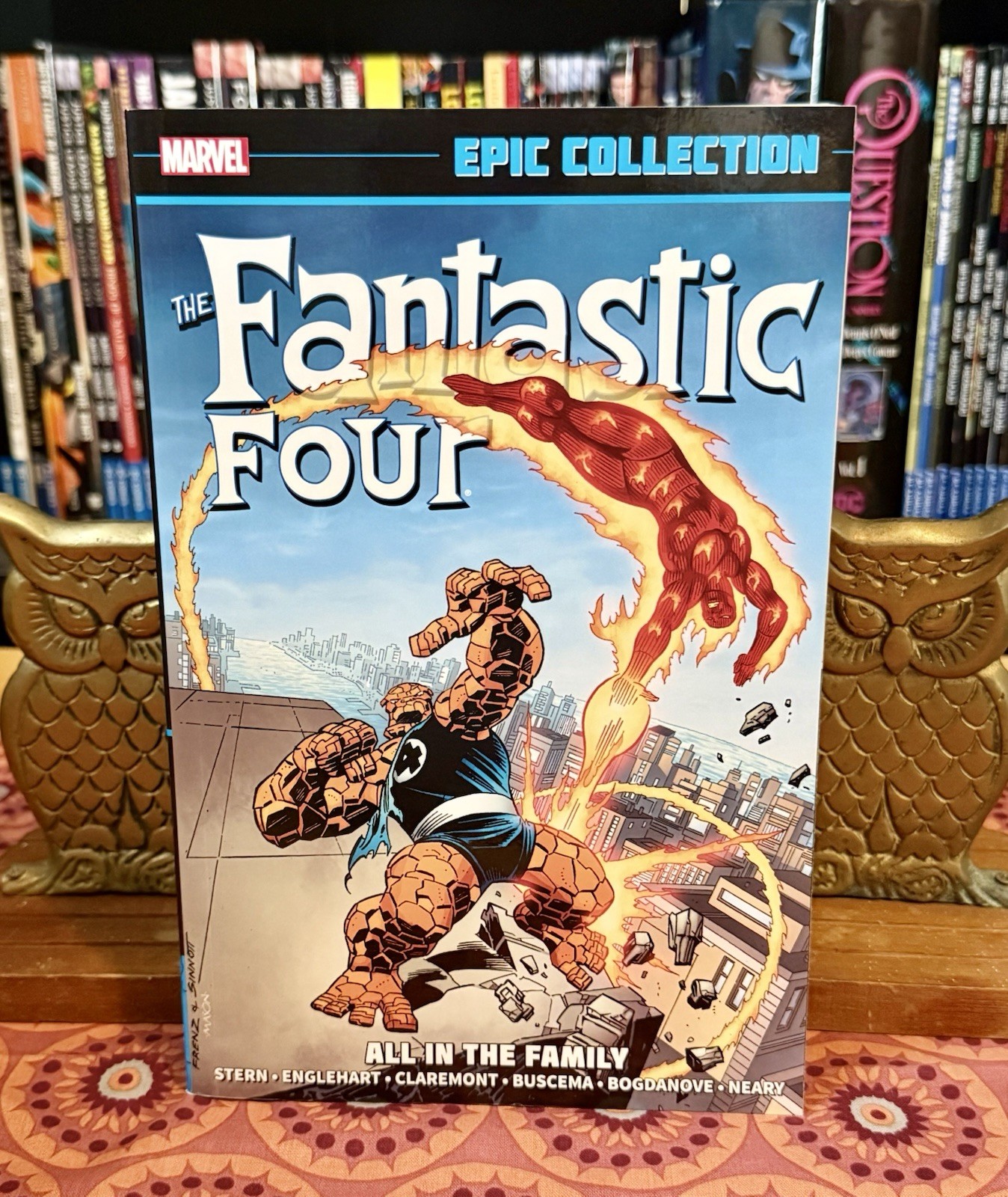 Rare FANTASTIC FOUR Epic VOL 17 All In The Family 1986-1987 OOP tpb Rare FANTASTIC FOUR Epic VOL 17 All In The Family 1986-1987 OOP tpb