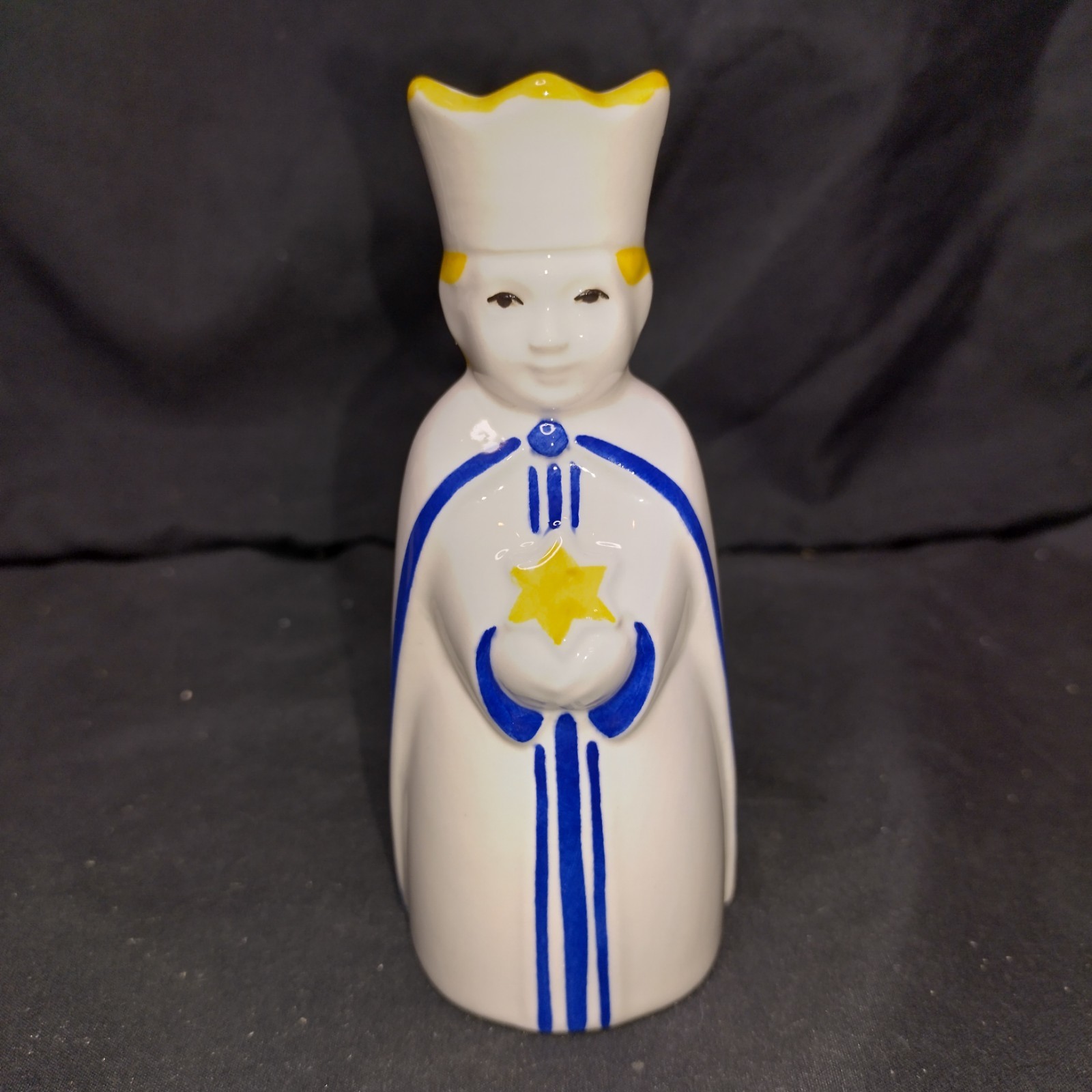Vintage Royal Copenhagen 1/2282 Wise Man King Candle Holder 1955 Nils Thorsson