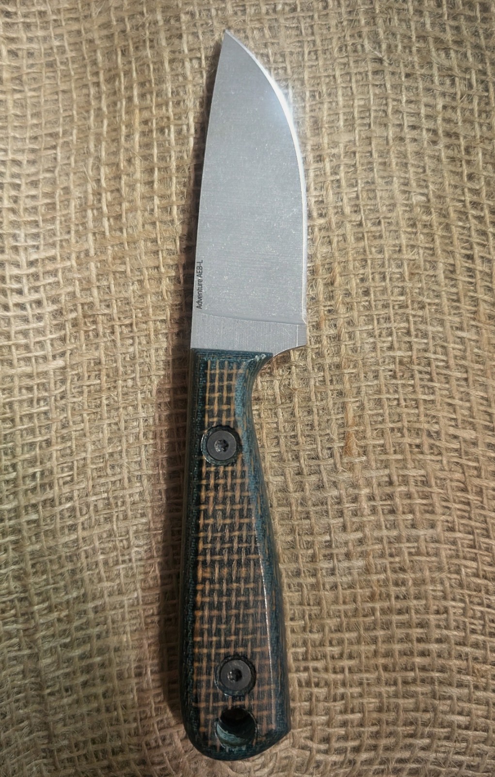 NiB Very Good Knife Co Adventure | AEB-L | Kamari Jute Micarta PRICED TO MOVE