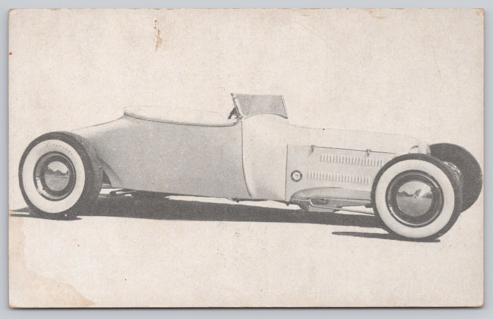 1927 Ford Model T Roadster Hot Rod 1942 Flathead V8 Photo Card