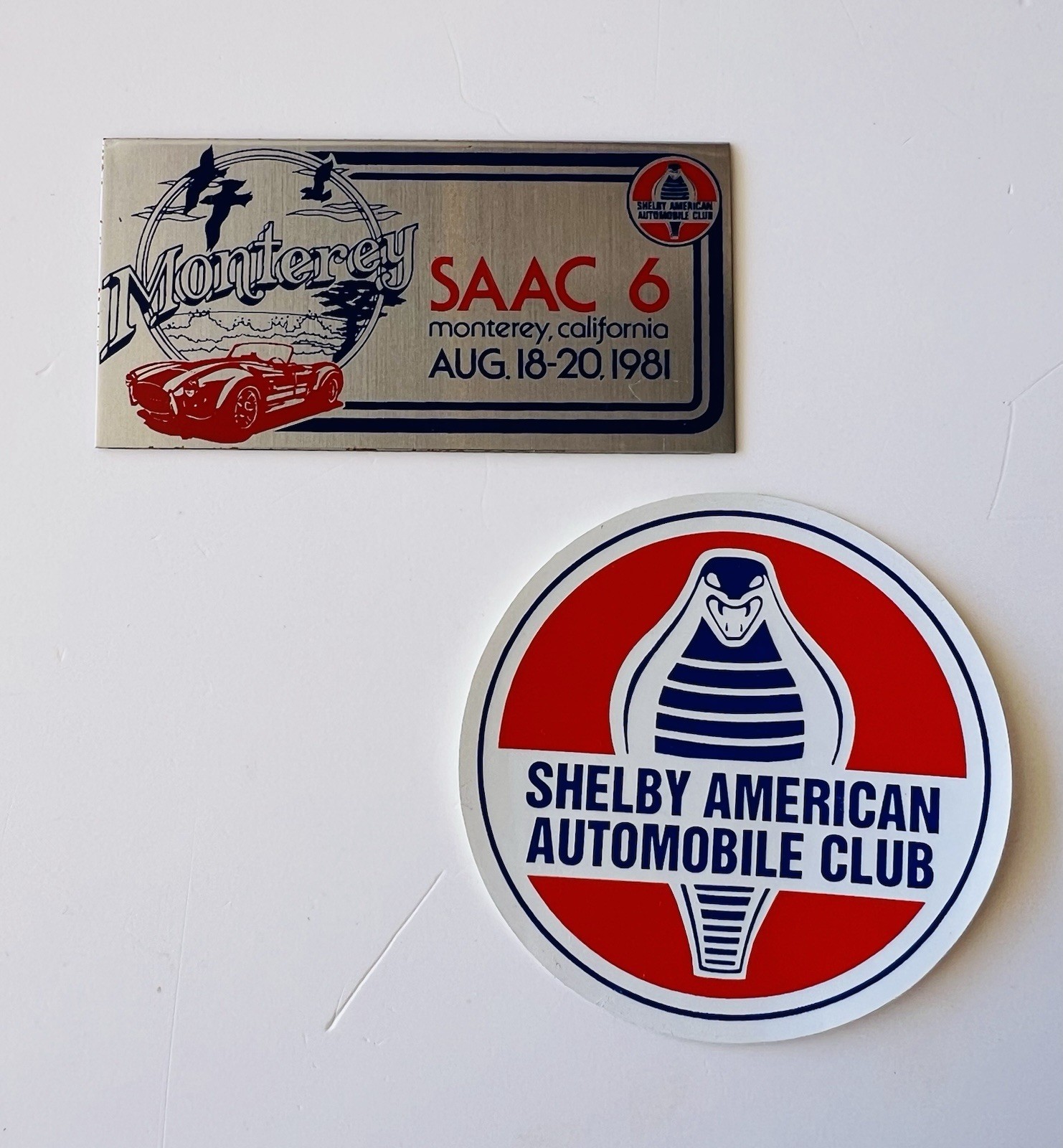 Vintage SAAC Shelby American Automobile Club Ephemera Lot 1981-1987 Cobra Vintage SAAC Shelby American Automobile Club Ephemera Lot 1981-1987 Cobra
