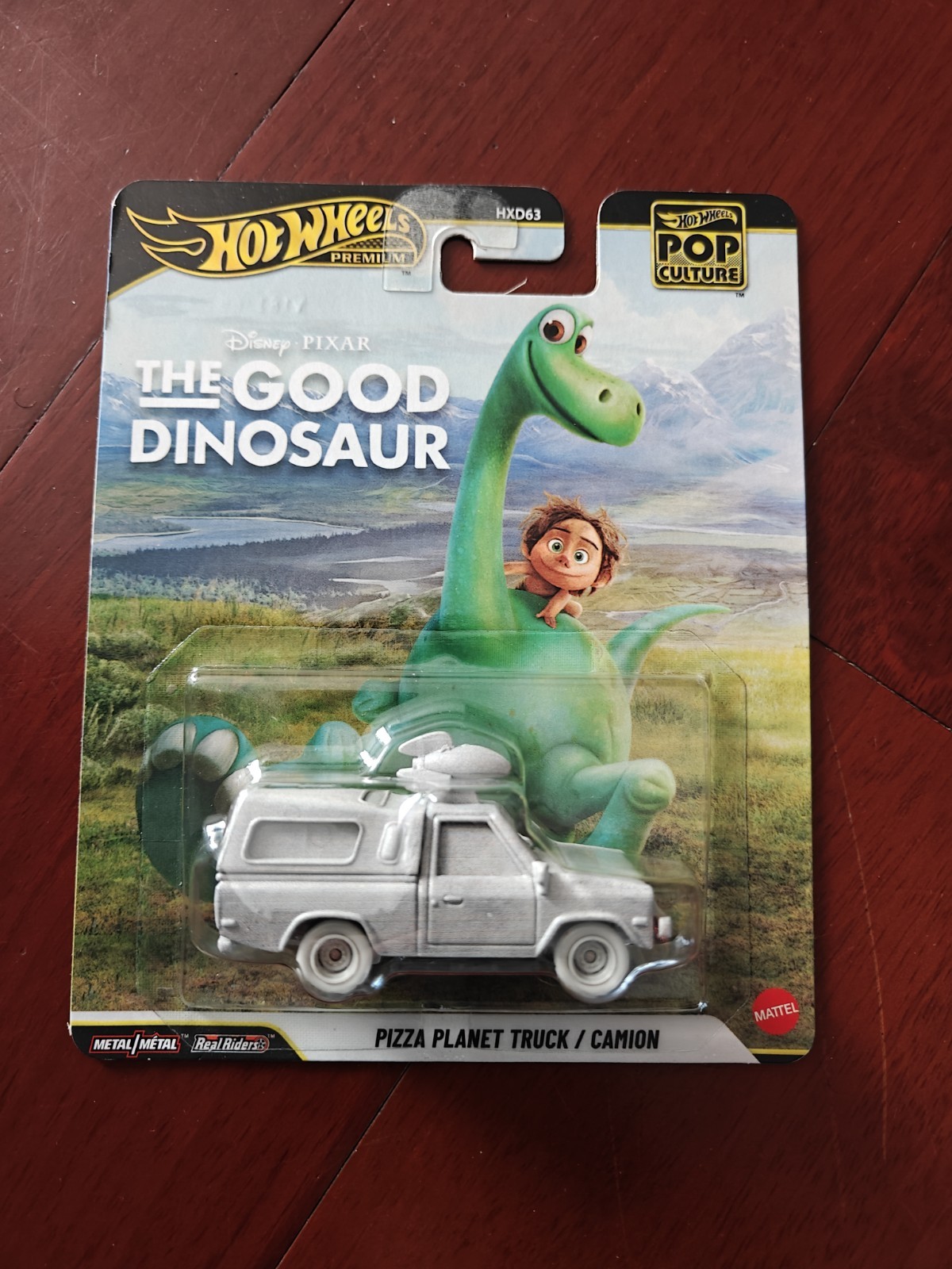 HOT WHEELS PREMIUM PIZZA PLANET TRUCK THE GOOD DINOSAUR 