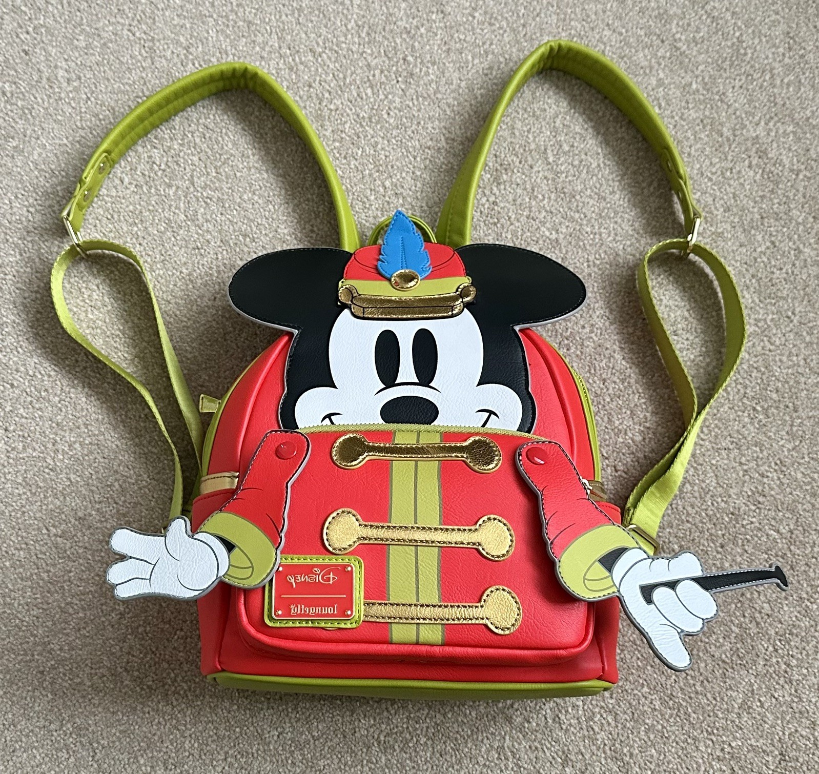 RARE Loungefly Disney Mickey Mouse Backpack Special Edition “100 Decades”