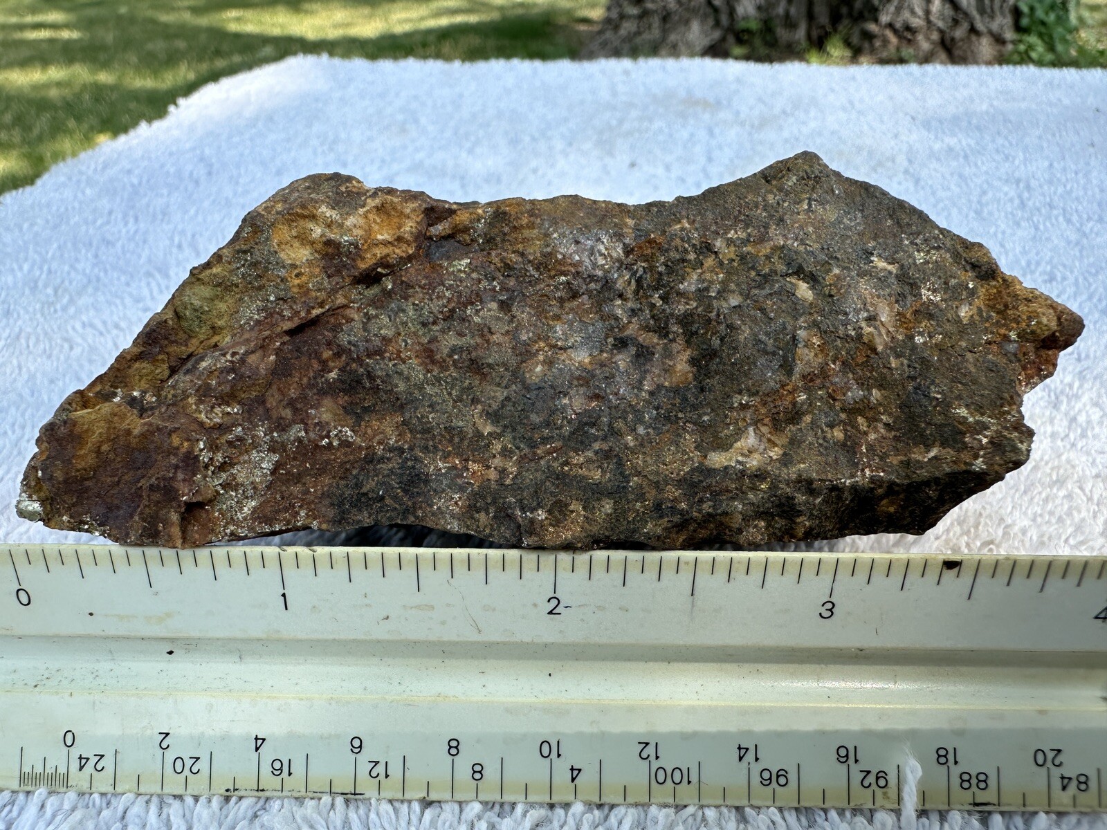 High Grade Gold Ore W/ Silver And Copper. Tellurides Calaverite Sylvanite ORO AU