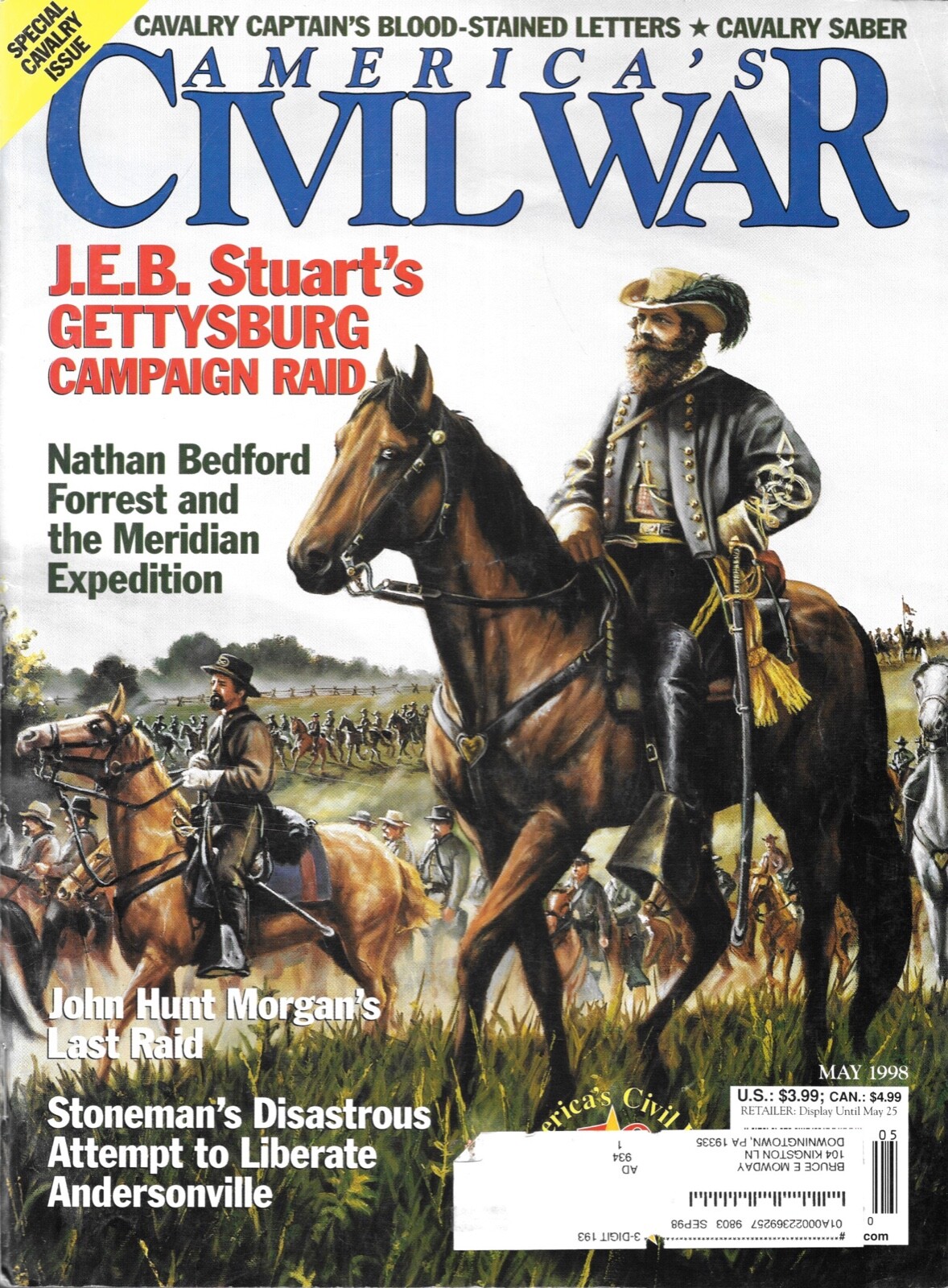 America's Civil War May 98 Andersonville Stuart Gettysburg Forrest Atlanta America's Civil War May 98 Andersonville Stuart Gettysburg Forrest Atlanta