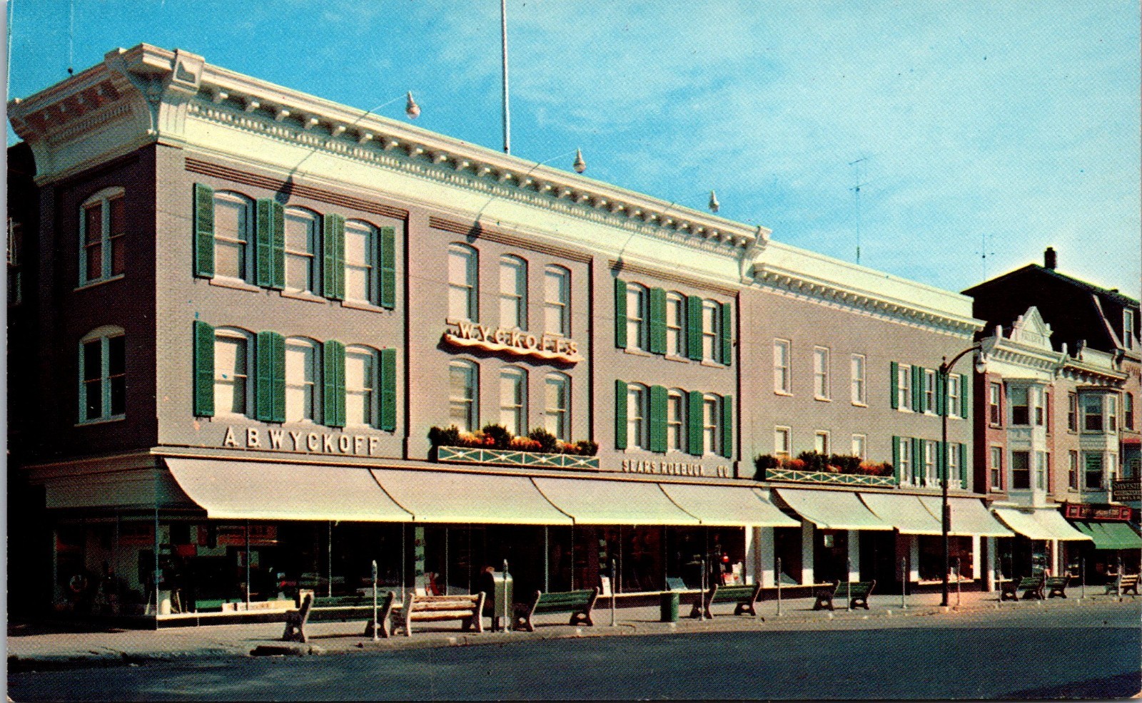 Stroudsburg Pennsylvania Wyckoff-Sears Department Store Postcard 1 Stroudsburg Pennsylvania Wyckoff-Sears Department Store Postcard 1