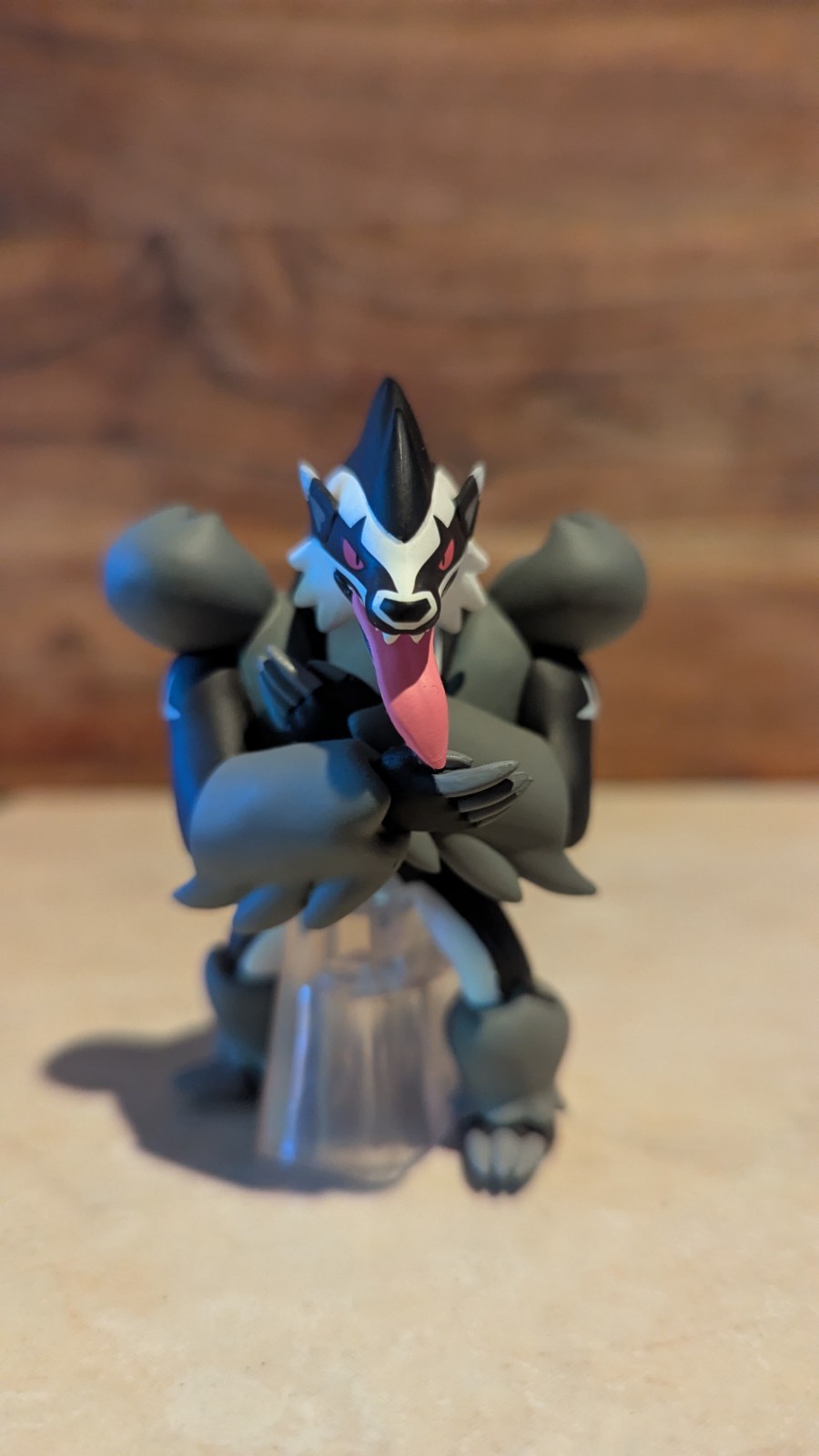 Pokemon Scale World: Galar Region - 1:20 Scale Obstagoon Mini Figure [USED]