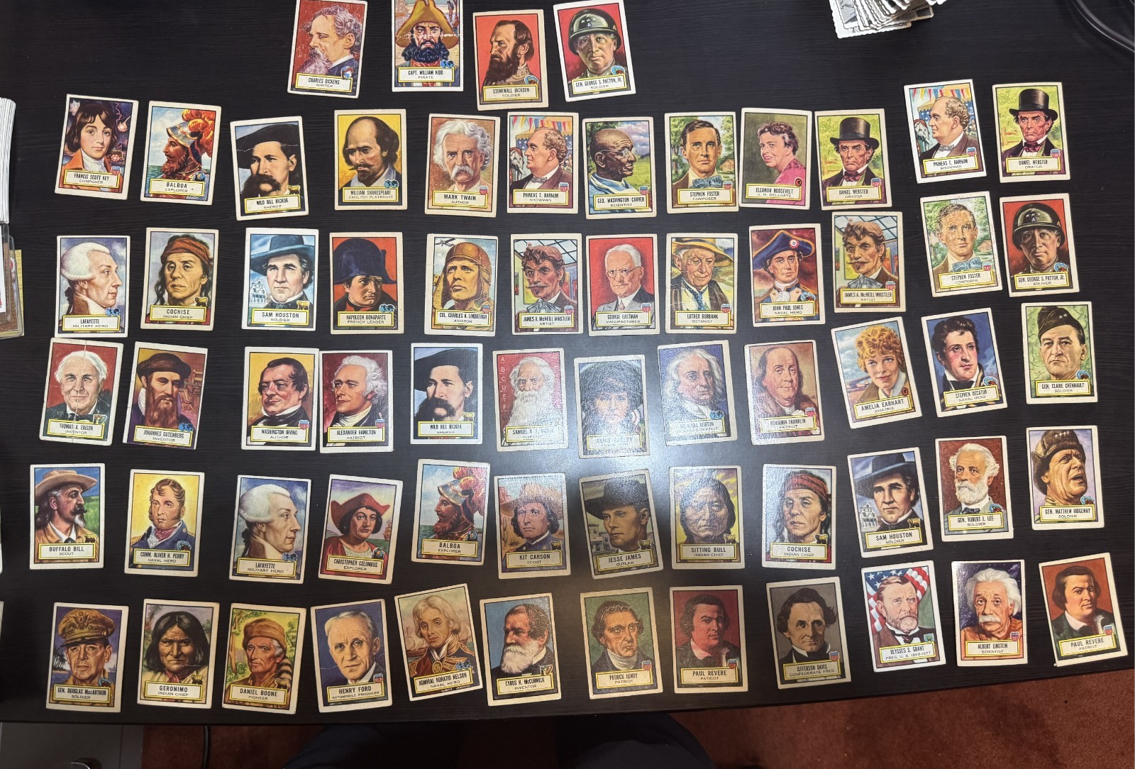 Huge Look and See 104 Card Lot 1952 Topps Huge Look and See 104 Card Lot 1952 Topps