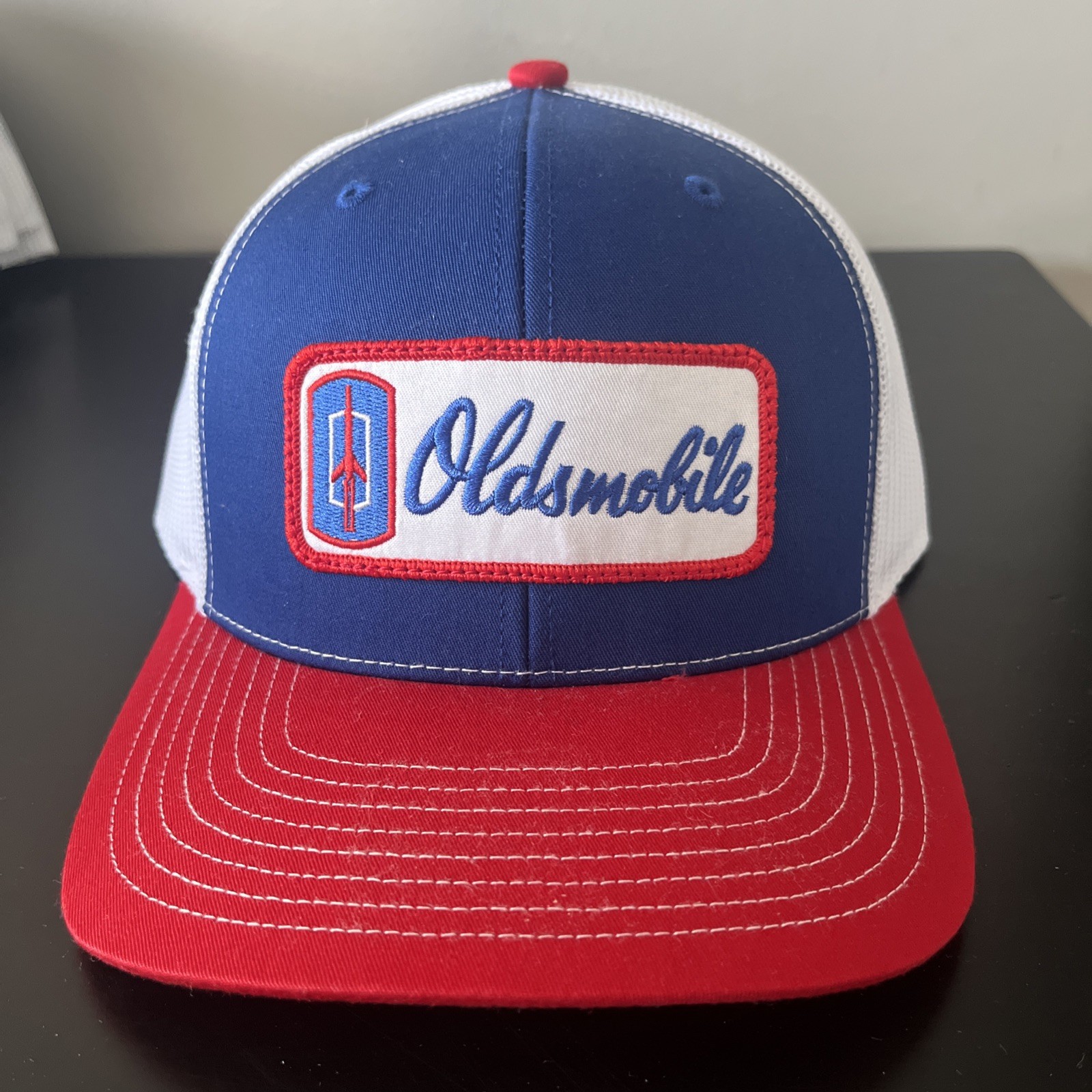 Oldsmobile Automotive Richardson 112 Vintage Trucker Hat