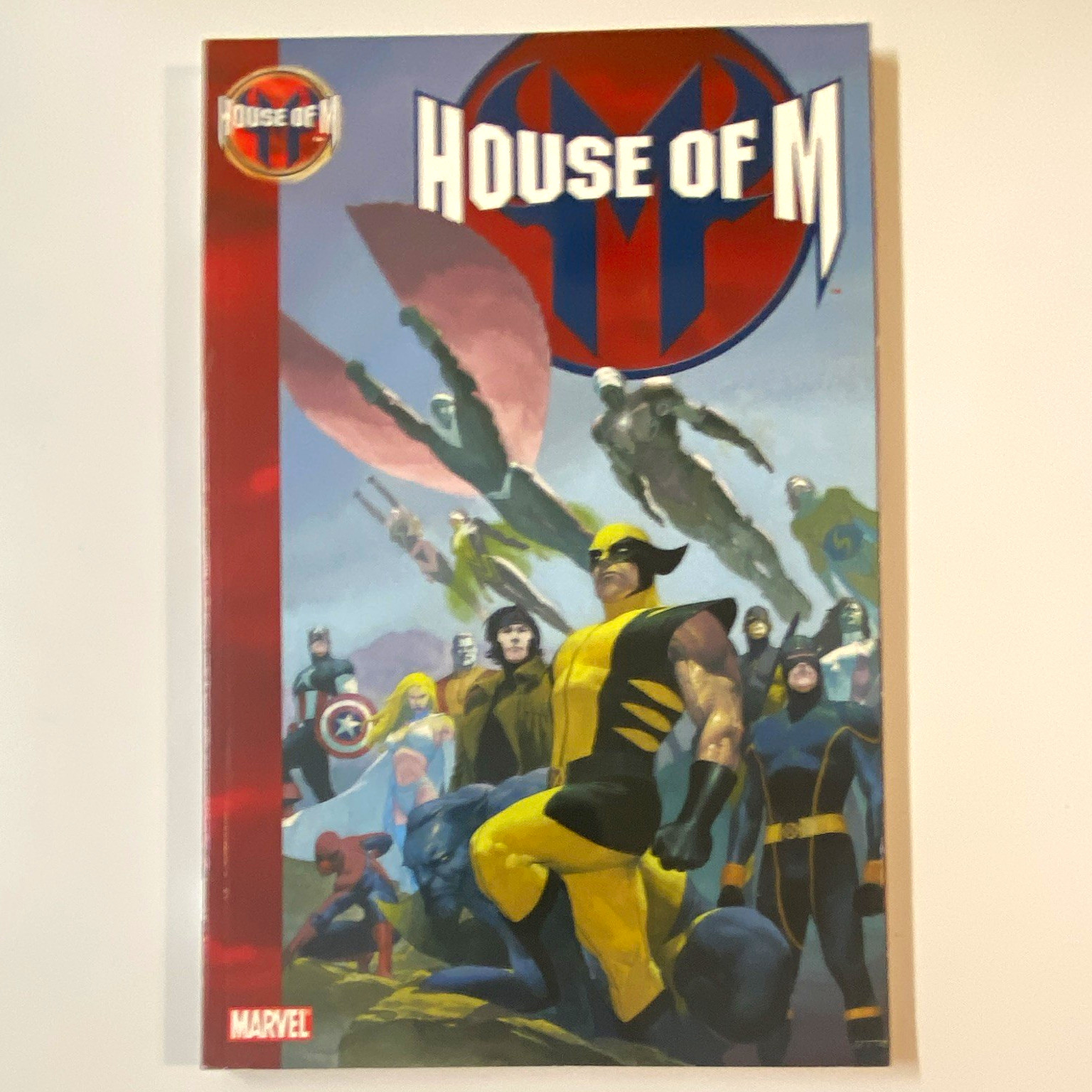 Marvel House of M / Decimation 4 Trade Paperback Lot Wolverine X-Men Color